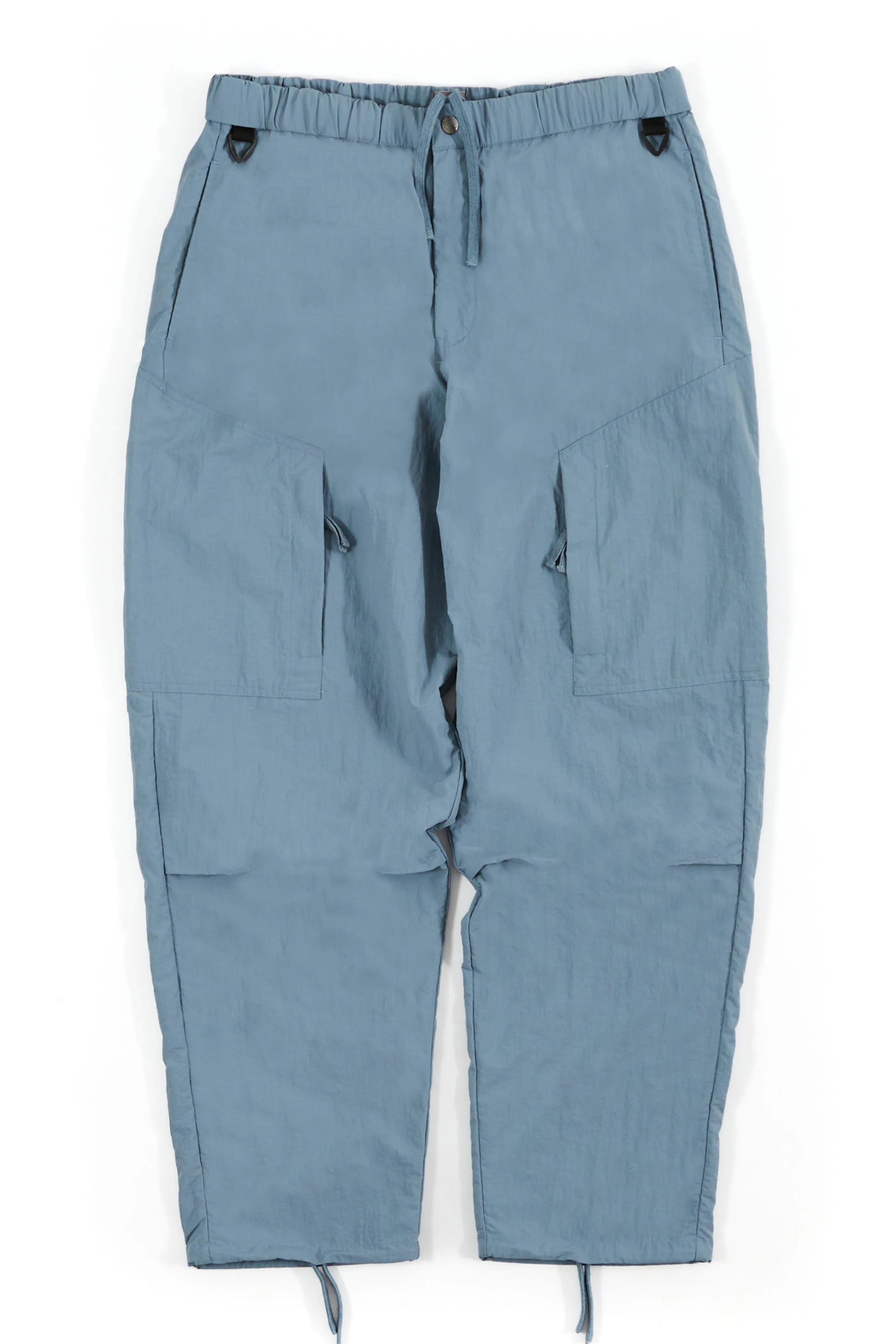 BENNY HIKING PANT - SILVERBLUE MATTE NYLON RIPSTOP sold by 18 East