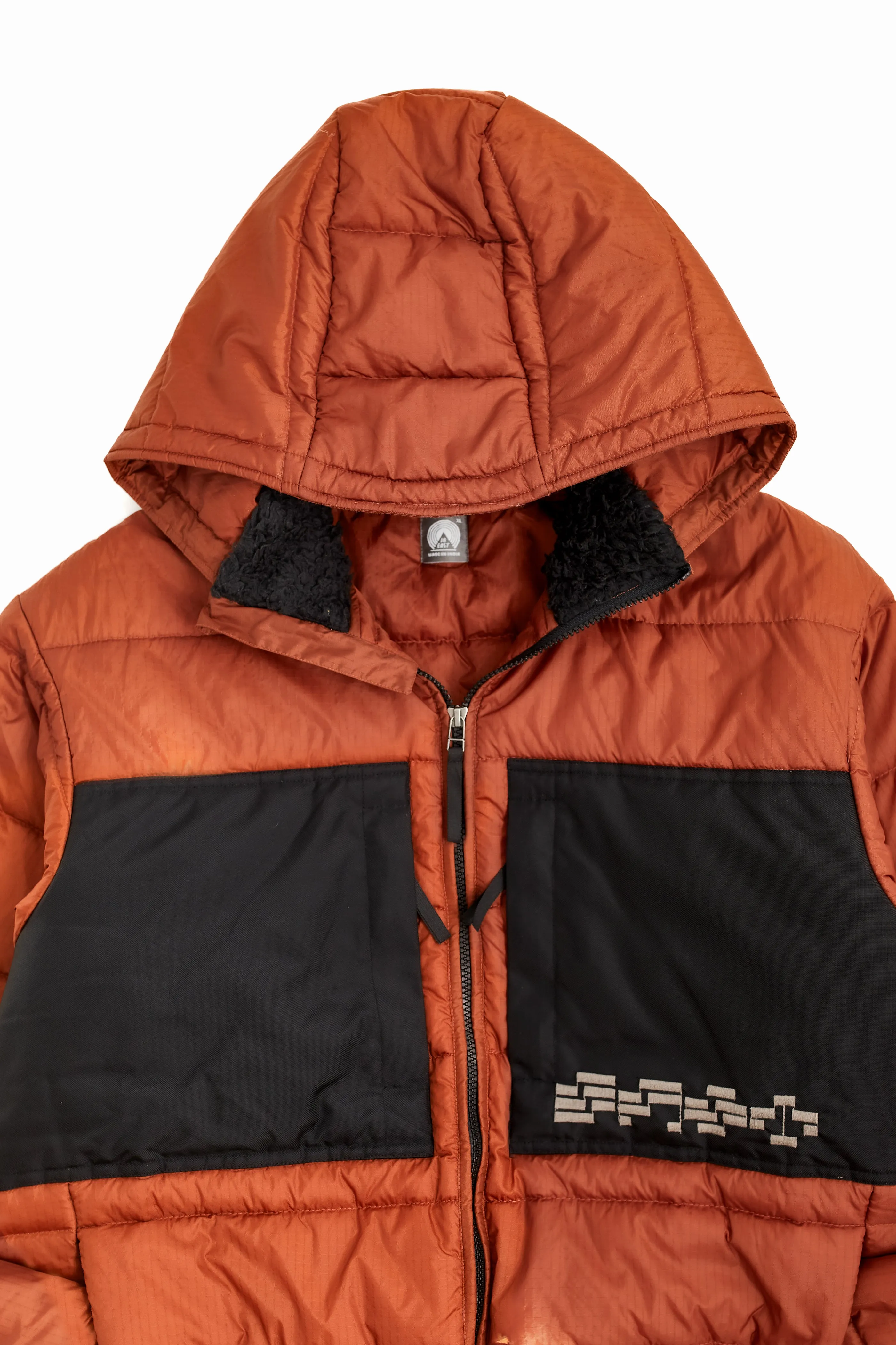 CHITTENDEN QUILTED PARKA - RUST NYLON RIPSTOP sold by 18 East product image thumbnail 2