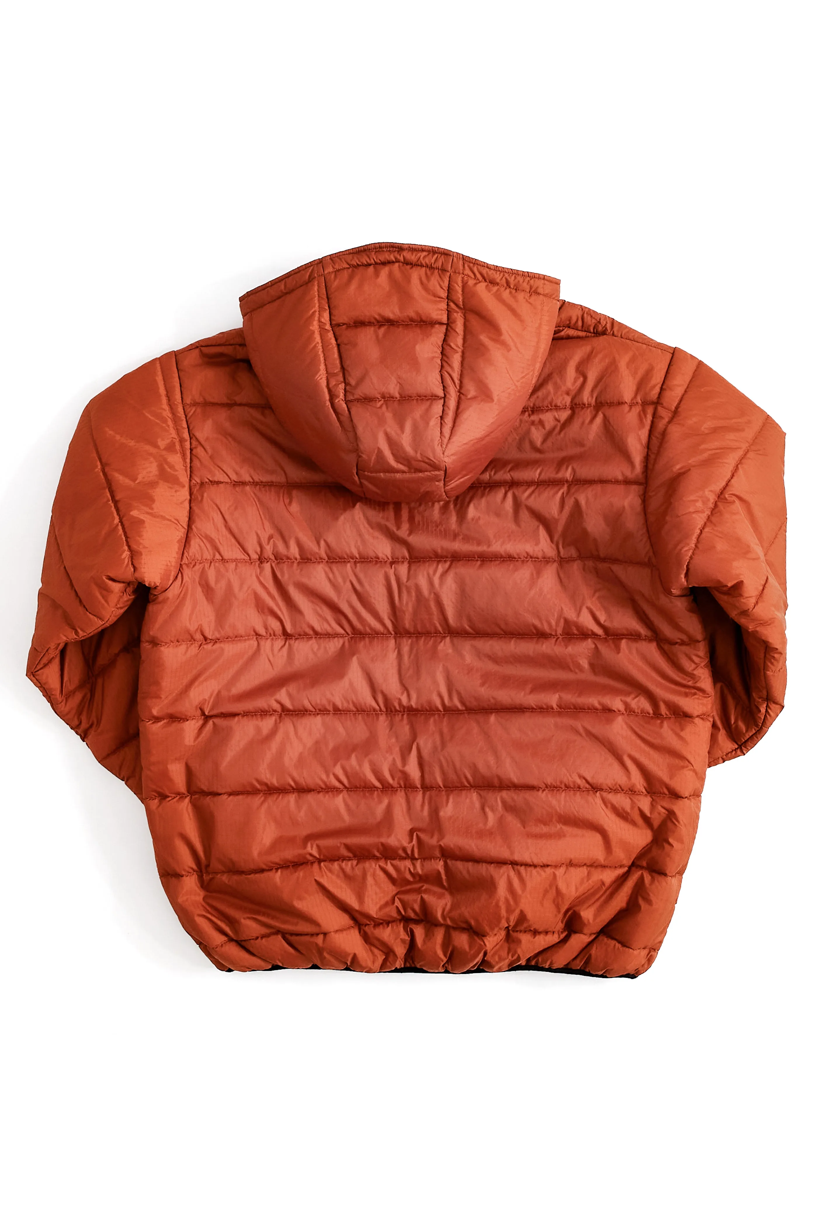 CHITTENDEN QUILTED PARKA - RUST NYLON RIPSTOP sold by 18 East product image thumbnail 4