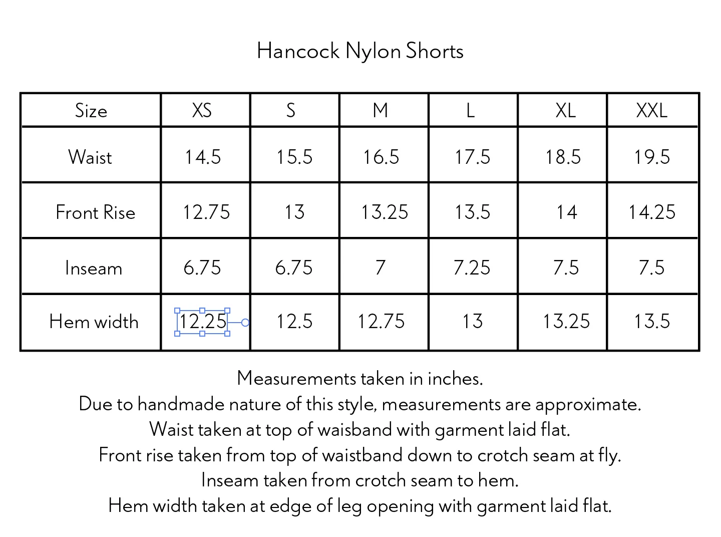 HANCOCK SHORTS - MANGO NYLON TASLAN sold by 18 East product image thumbnail 5