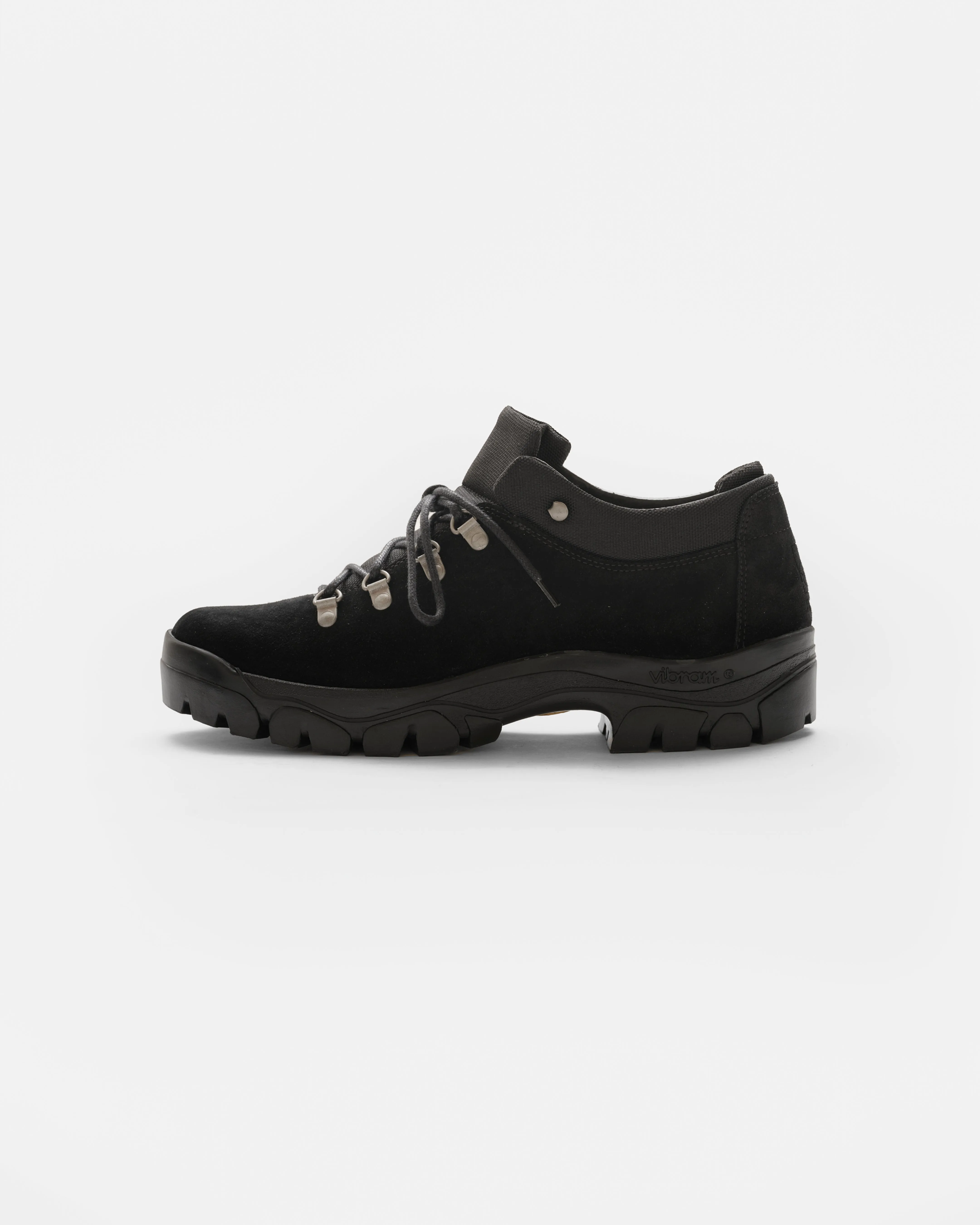 OAKLEDGE HIKER LOW BOOT - TONAL BLACK ITALIAN SUEDE / CORDURA sold by 18 East product image thumbnail 2