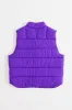 FREEPORT QUILTED VEST - PURPLE NYLON TASLAN sold by 18 East