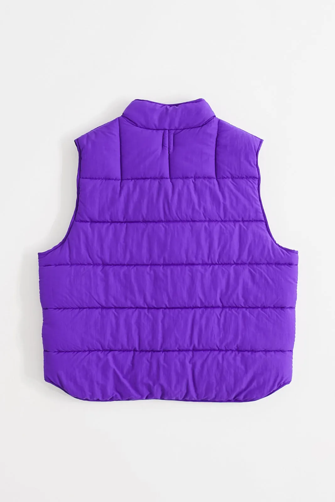 FREEPORT QUILTED VEST - PURPLE NYLON TASLAN sold by 18 East product image thumbnail 2