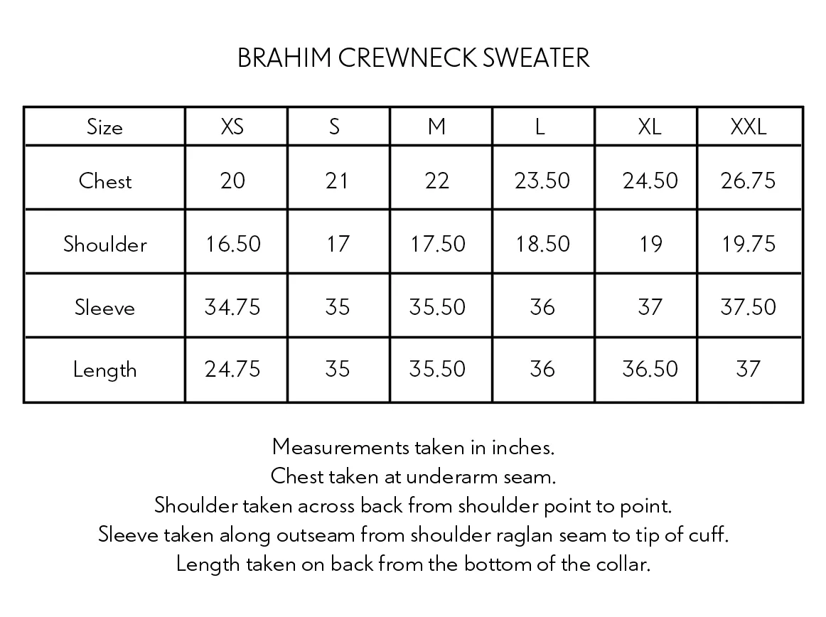 BRAHIM CREWNECK SWEATSHIRT - BERRY PIMA FLEECE sold by 18 East product image thumbnail 3