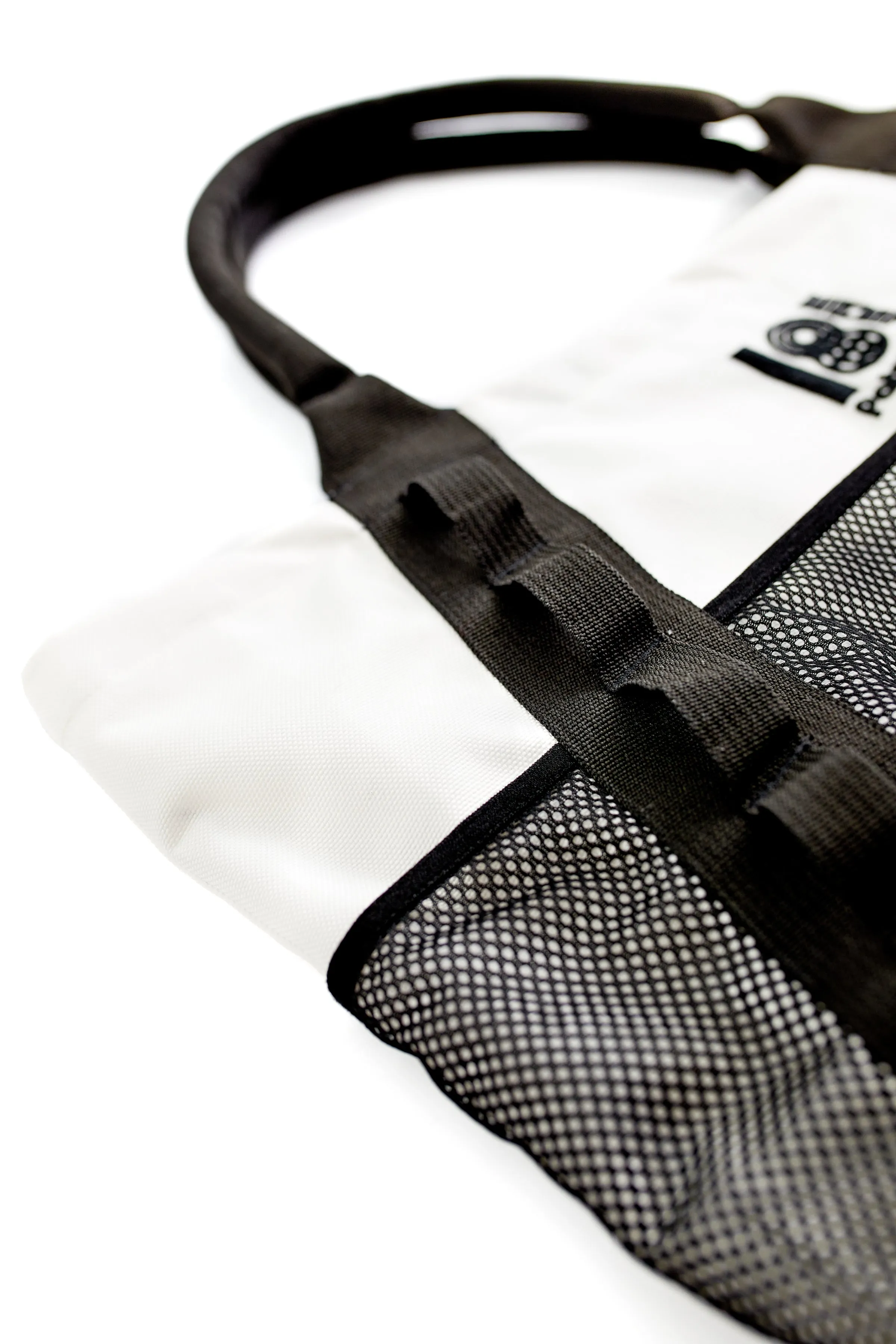 ANTHONY CARRYALL TOTE - WHITE / BLACK 1000D WATER-REPELLENT BALLISTIC NYLON sold by 18 East product image thumbnail 3