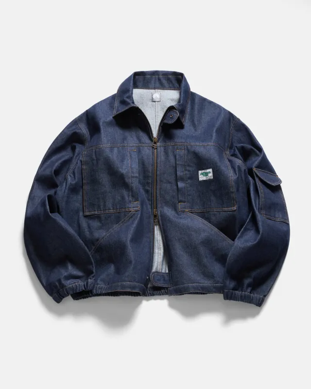 SIELLO UTILITY JACKET - 13 oz. RAW DENIM sold by 18 East