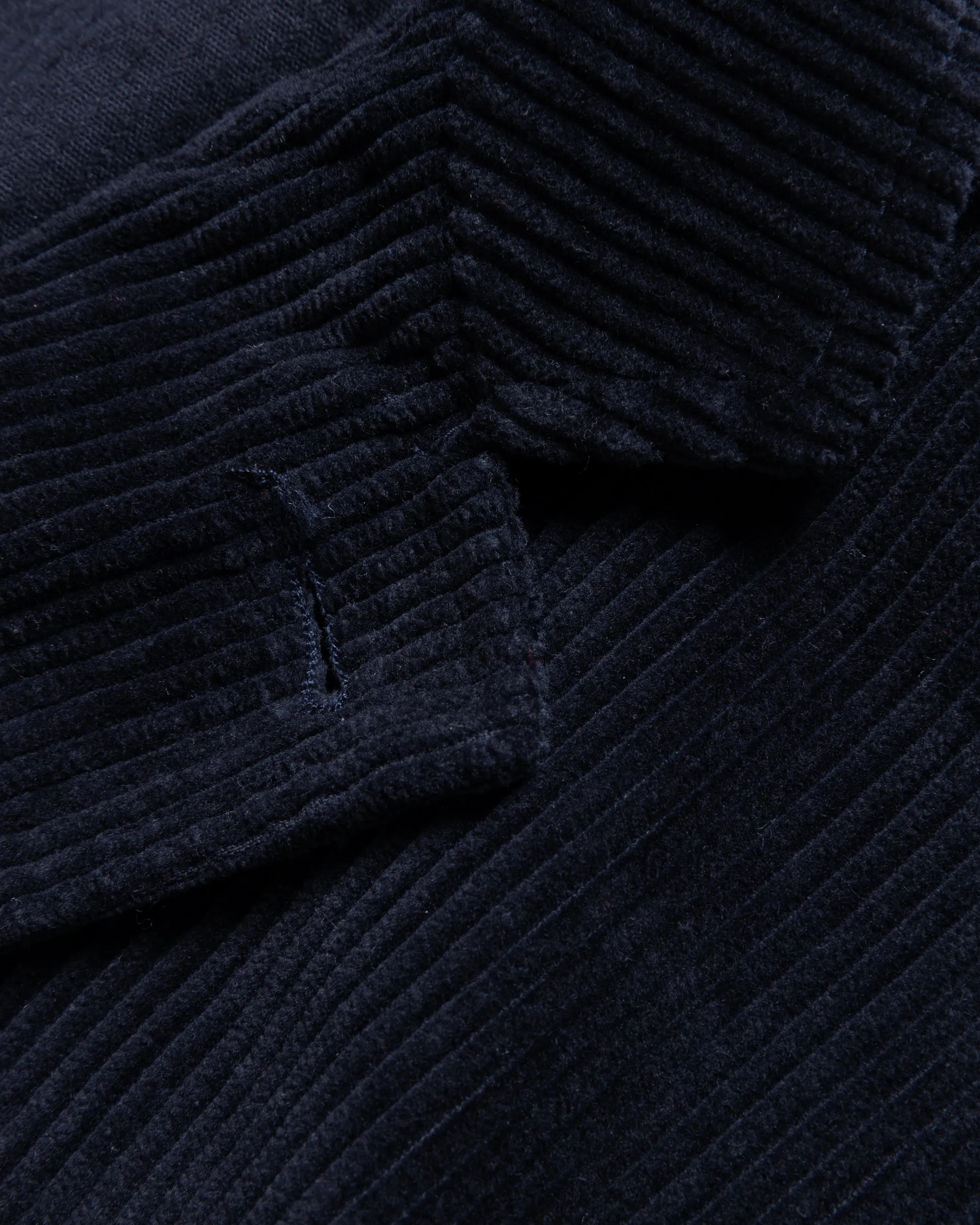 COSTA SINGLE BREASTED BLAZER - MIDNIGHT NAVY COTTON CORDUROY sold by 18 East product image thumbnail 4