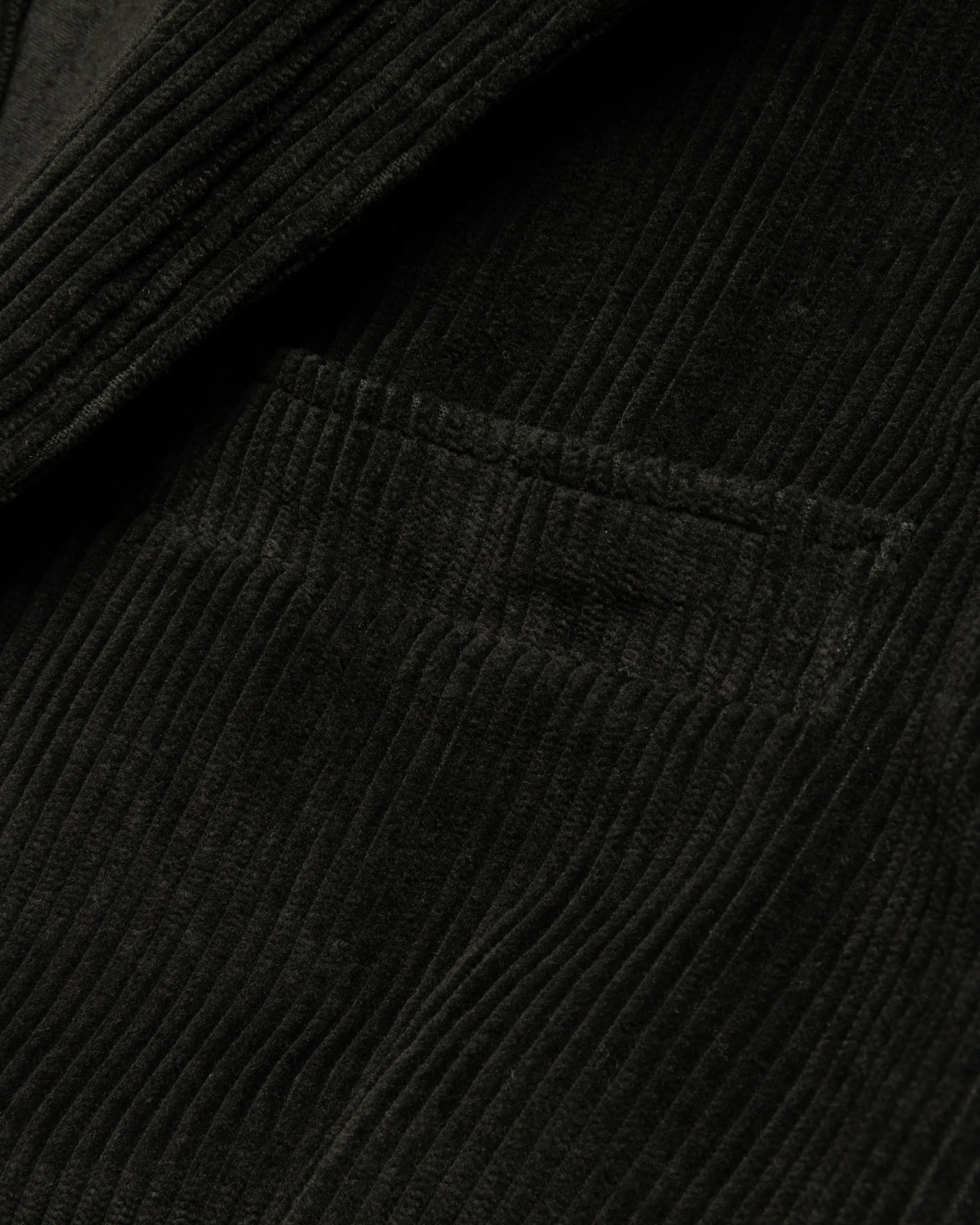 COSTA SINGLE BREASTED BLAZER - DARK GREEN COTTON CORDUROY sold by 18 East product image thumbnail 3