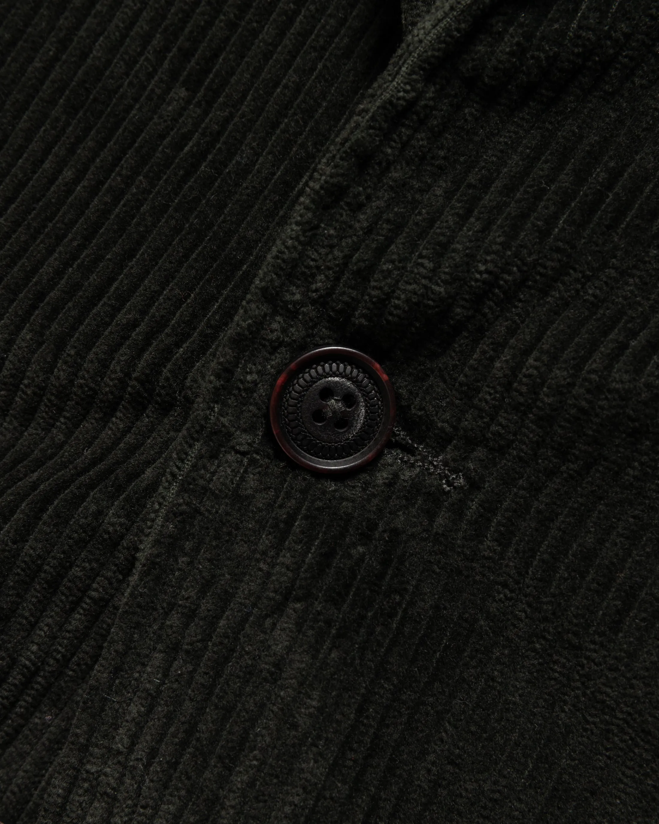 COSTA SINGLE BREASTED BLAZER - DARK GREEN COTTON CORDUROY sold by 18 East product image thumbnail 2
