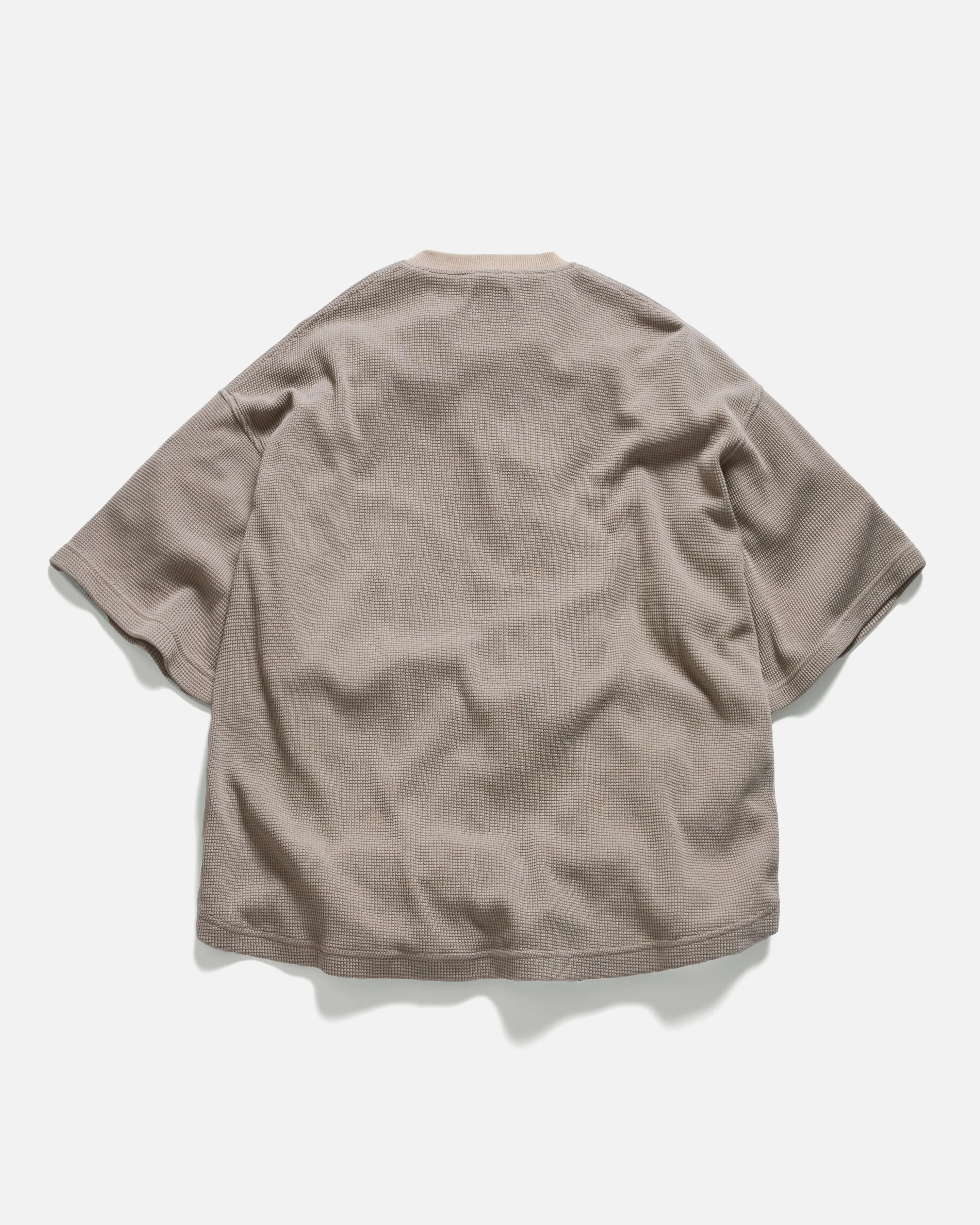 HIROCK LTE HALF SLEEVE CREWNECK - WALNUT TECH COTTON LIGHTWEIGHT THERMAL sold by 18 East product image thumbnail 2