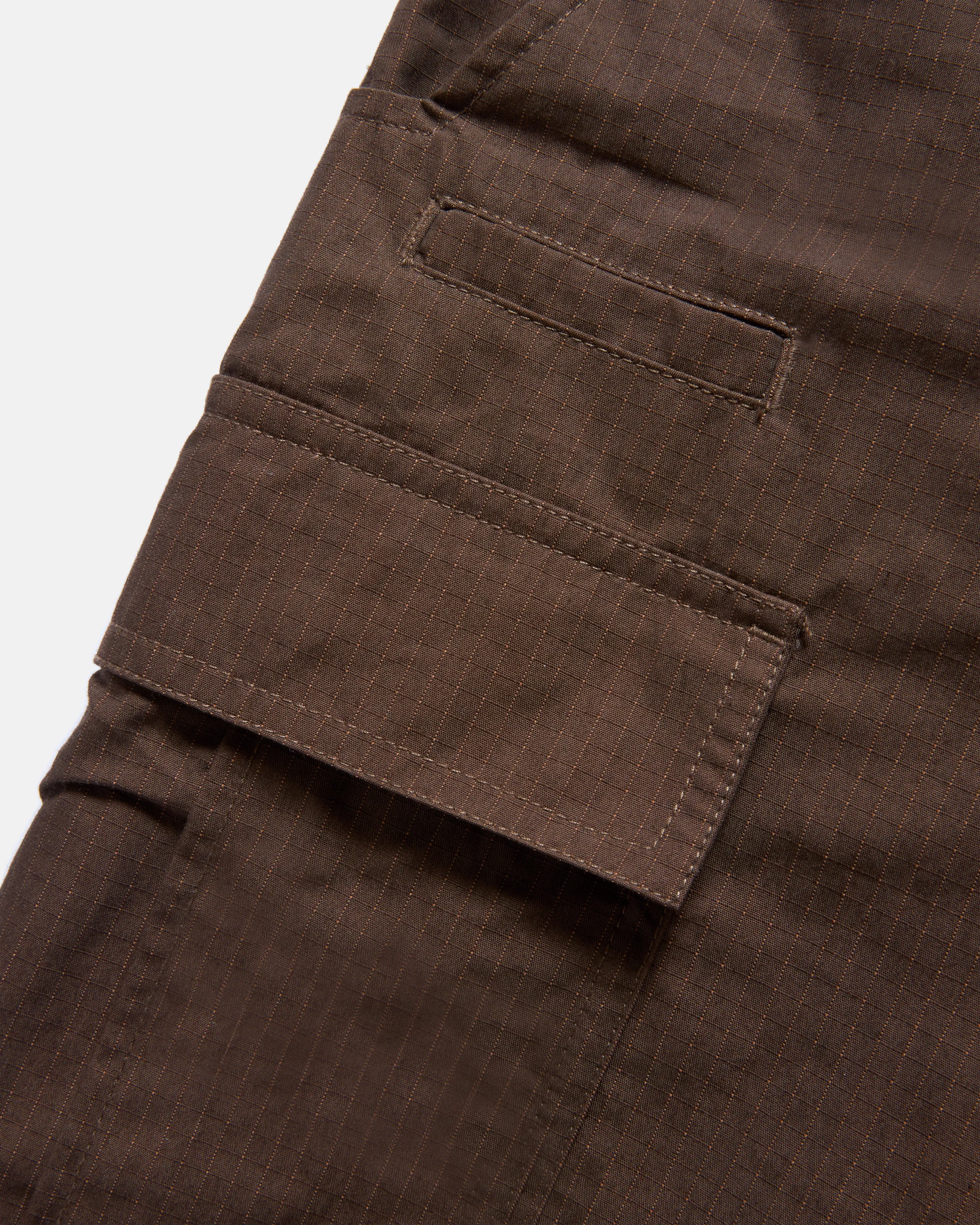 TAC UTILITY CARGO PANT - COCOA / KHAKI DOUBLE-DYE COTTON/NYLON RIPSTOP sold by 18 East product image thumbnail 3