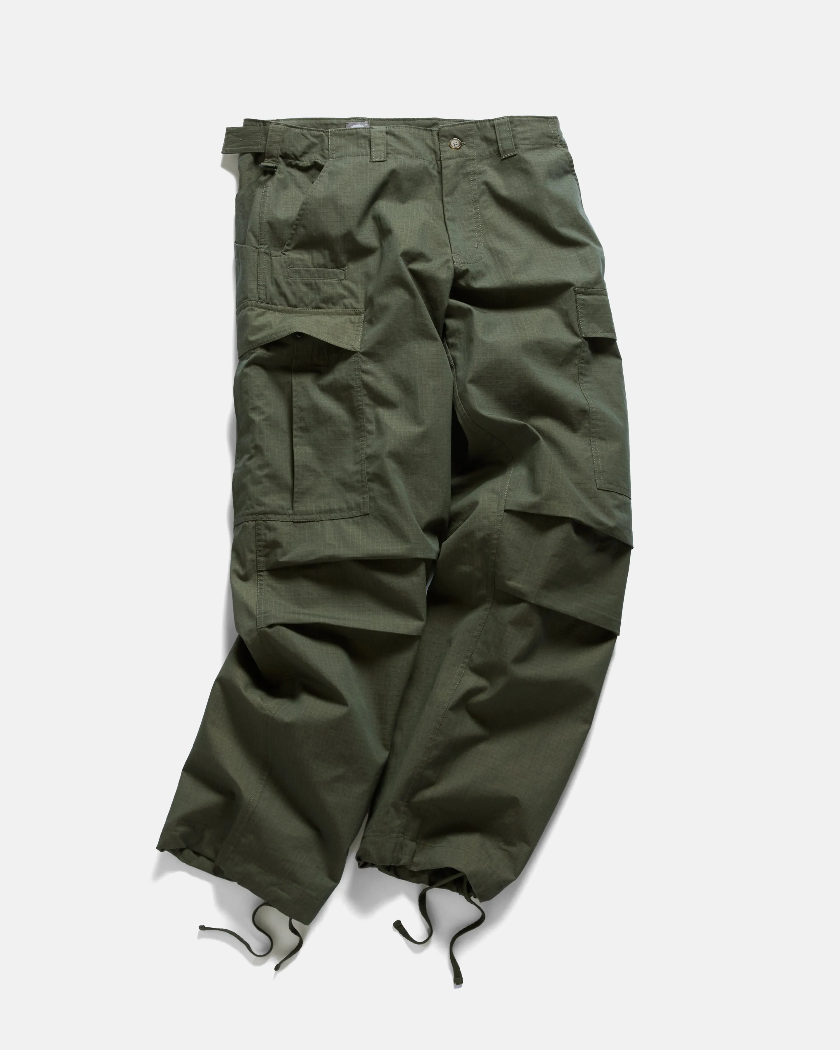 TAC UTILITY CARGO PANT - SAGE OLIVE / KHAKI DOUBLE-DYE COTTON/NYLON RIPSTOP sold by 18 East product image thumbnail 3