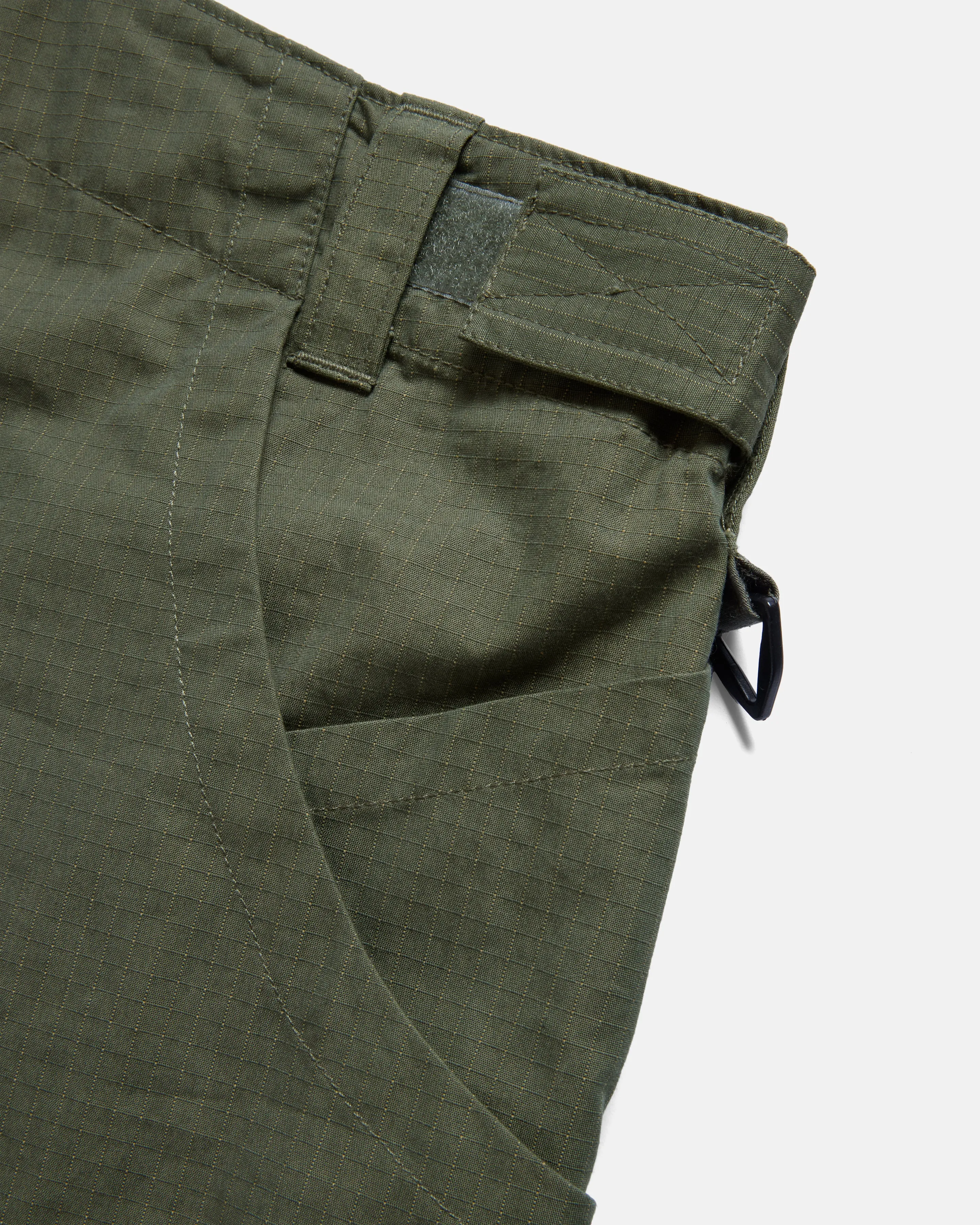 TAC UTILITY CARGO PANT - SAGE OLIVE / KHAKI DOUBLE-DYE COTTON/NYLON RIPSTOP sold by 18 East product image thumbnail 5