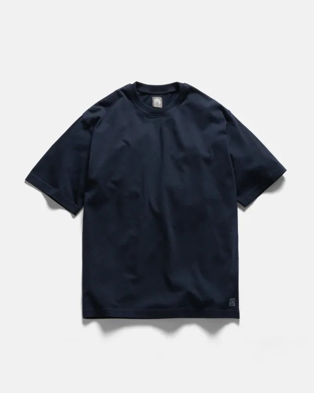 ALY TEE - MIDNIGHT NAVY 7.75 oz. ALL SEASON COTTON JERSEY sold by 18 East