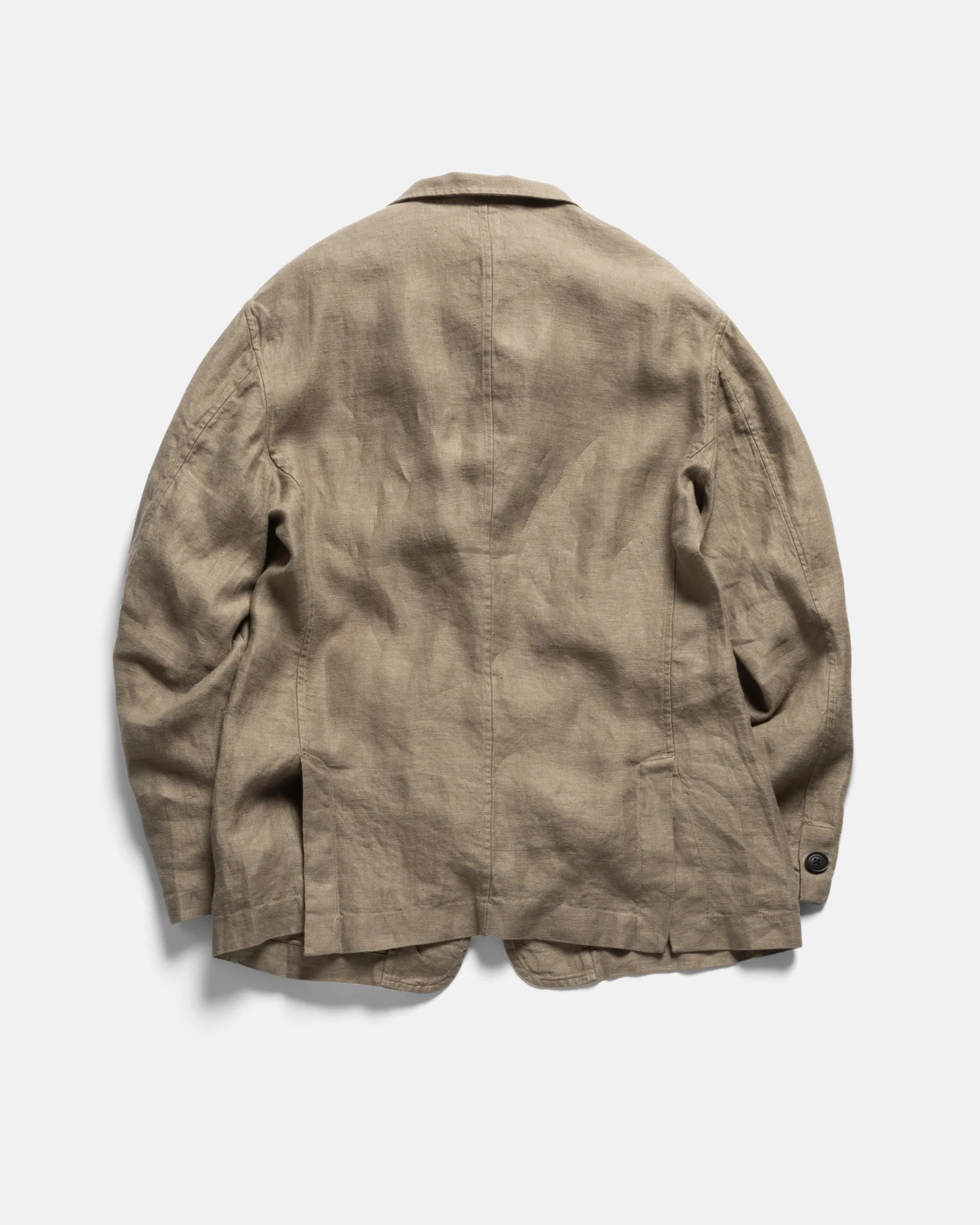 BRERA SINGLE BREASTED BLAZER - FALLEN ROCK LINEN TWILL sold by 18 East product image thumbnail 5