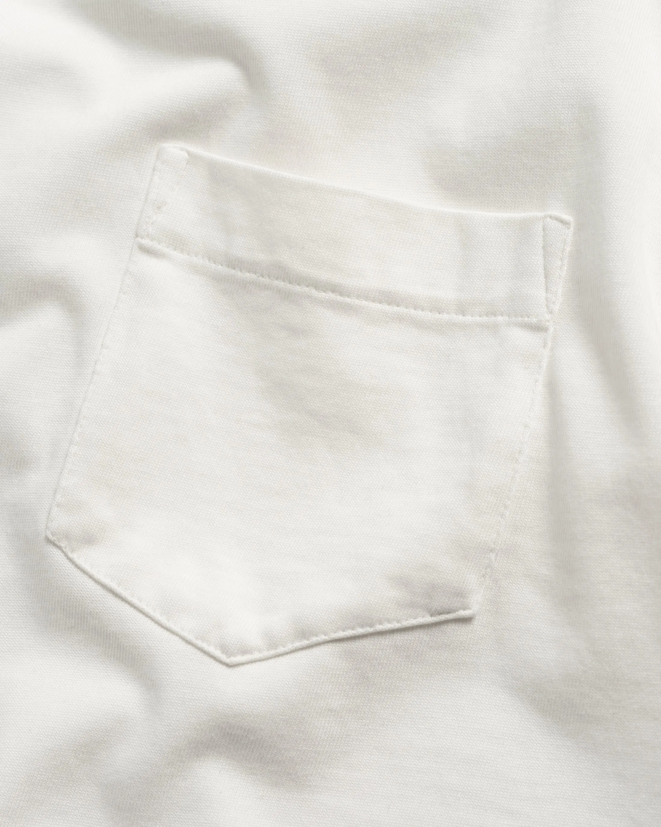 IAN VINTAGE POCKET TEE - WHITE 7.75 oz. ALL SEASON COTTON JERSEY sold by 18 East product image thumbnail 5