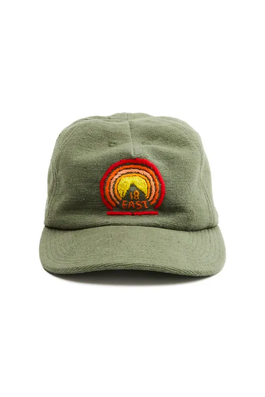 BAGRU MOUNTAIN STOWE 5 PANEL HAT - RIFLE GREEN sold by 18 East