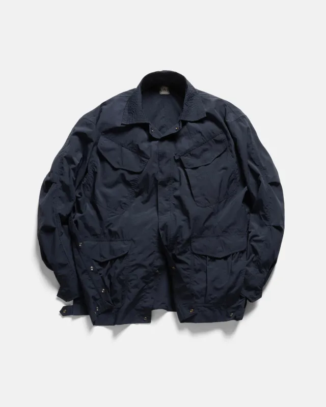SURPLUS COMBAT SMOCK - NAVY FEATHERWEIGHT MICRO RIPSTOP NYLON sold by 18 East