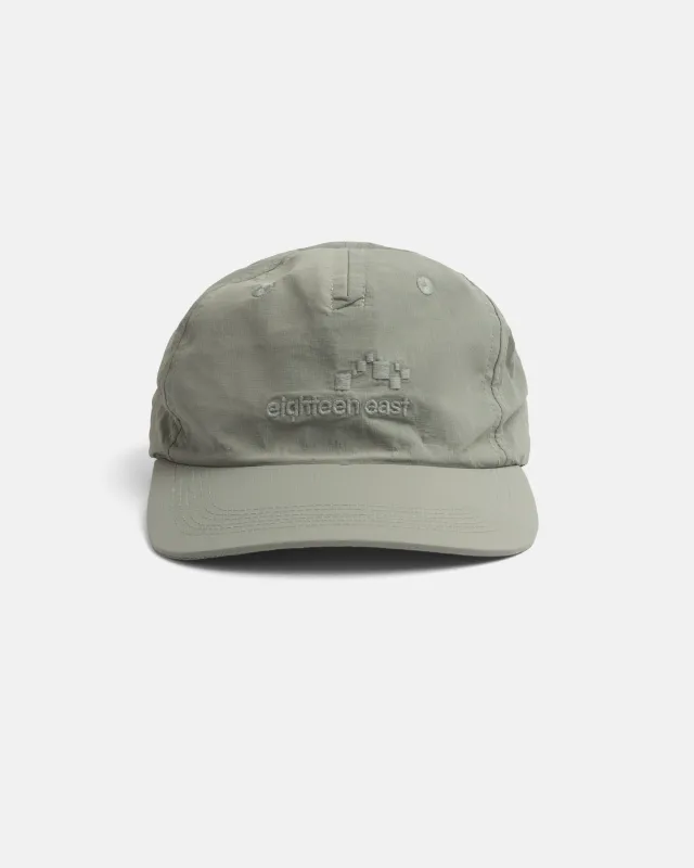 STOWE UNLINED 5 PANEL HAT - LUNAR ROCK FEATHERWEIGHT MICRO RIPSTOP NYLON sold by 18 East