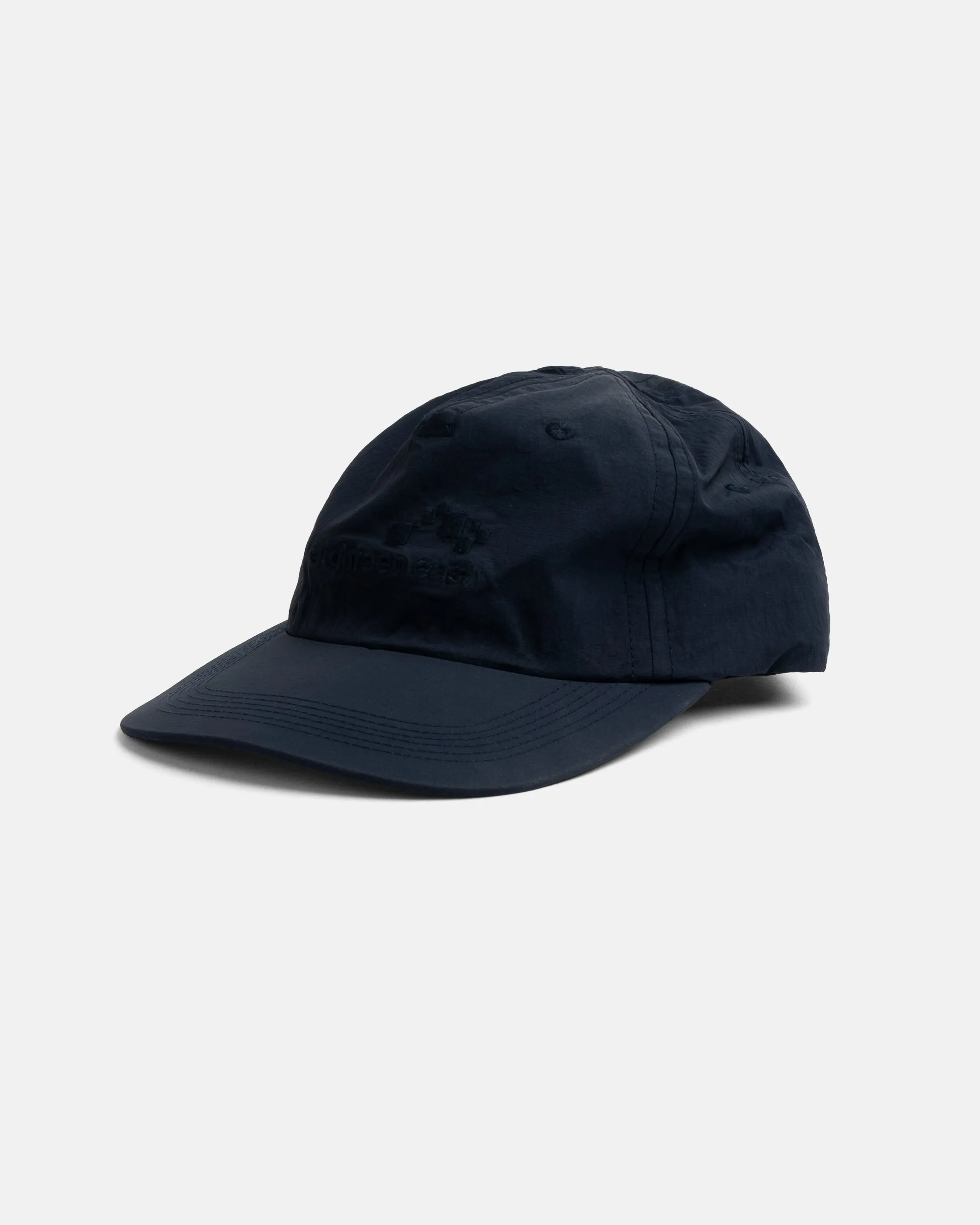 STOWE UNLINED 5 PANEL HAT - NAVY FEATHERWEIGHT MICRO RIPSTOP NYLON sold by 18 East product image thumbnail 2