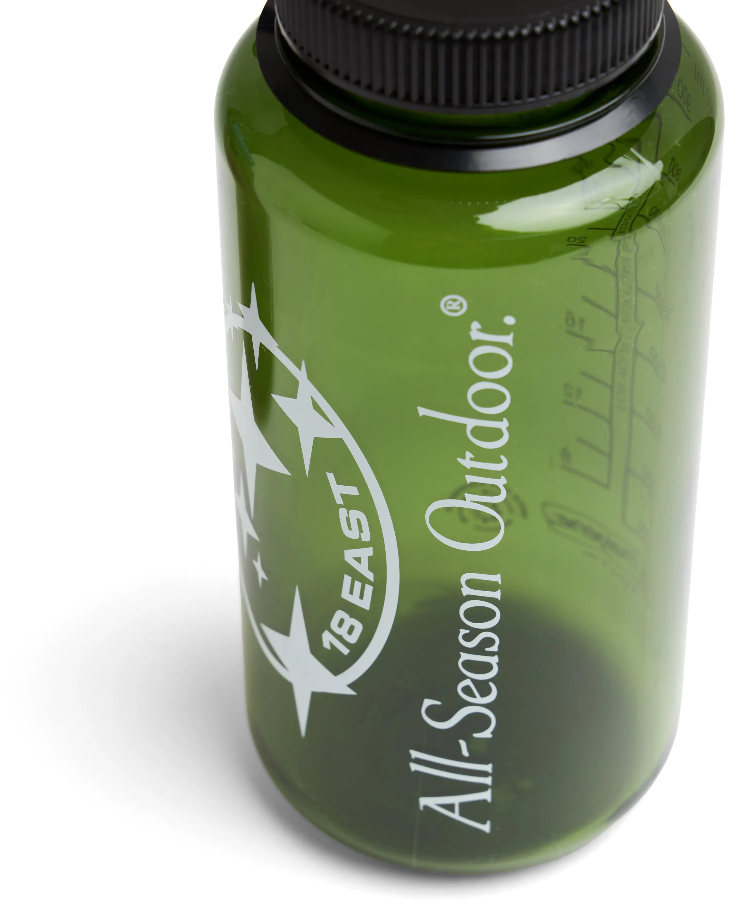 "ALL-SEASON OUTDOOR" WIDEMOUTH NALGENE BOTTLE - OUTBACK GREEN / BLACK sold by 18 East product image thumbnail 3
