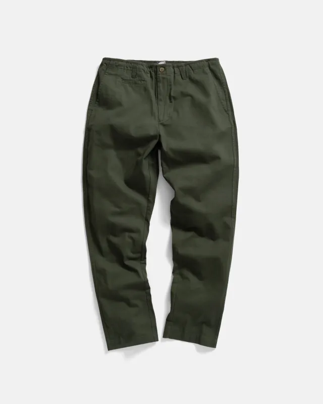 SHELTER SERVICE PANT - MORNING FOLIAGE GREEN HOMEGROWN TWILL sold by 18 East