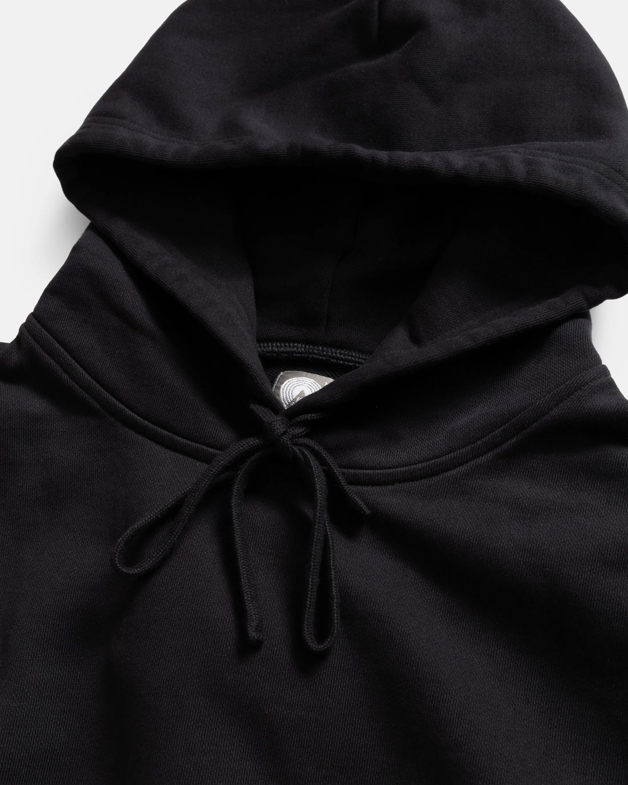 NOVIS HOODED SWEATSHIRT - BLACK 19oz. ALL COTTON LOOPBACK TERRY FLEECE sold by 18 East product image thumbnail 2