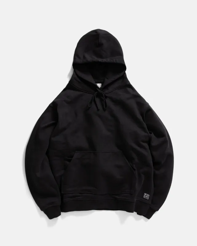NOVIS HOODED SWEATSHIRT - BLACK 19oz. ALL COTTON LOOPBACK TERRY FLEECE sold by 18 East