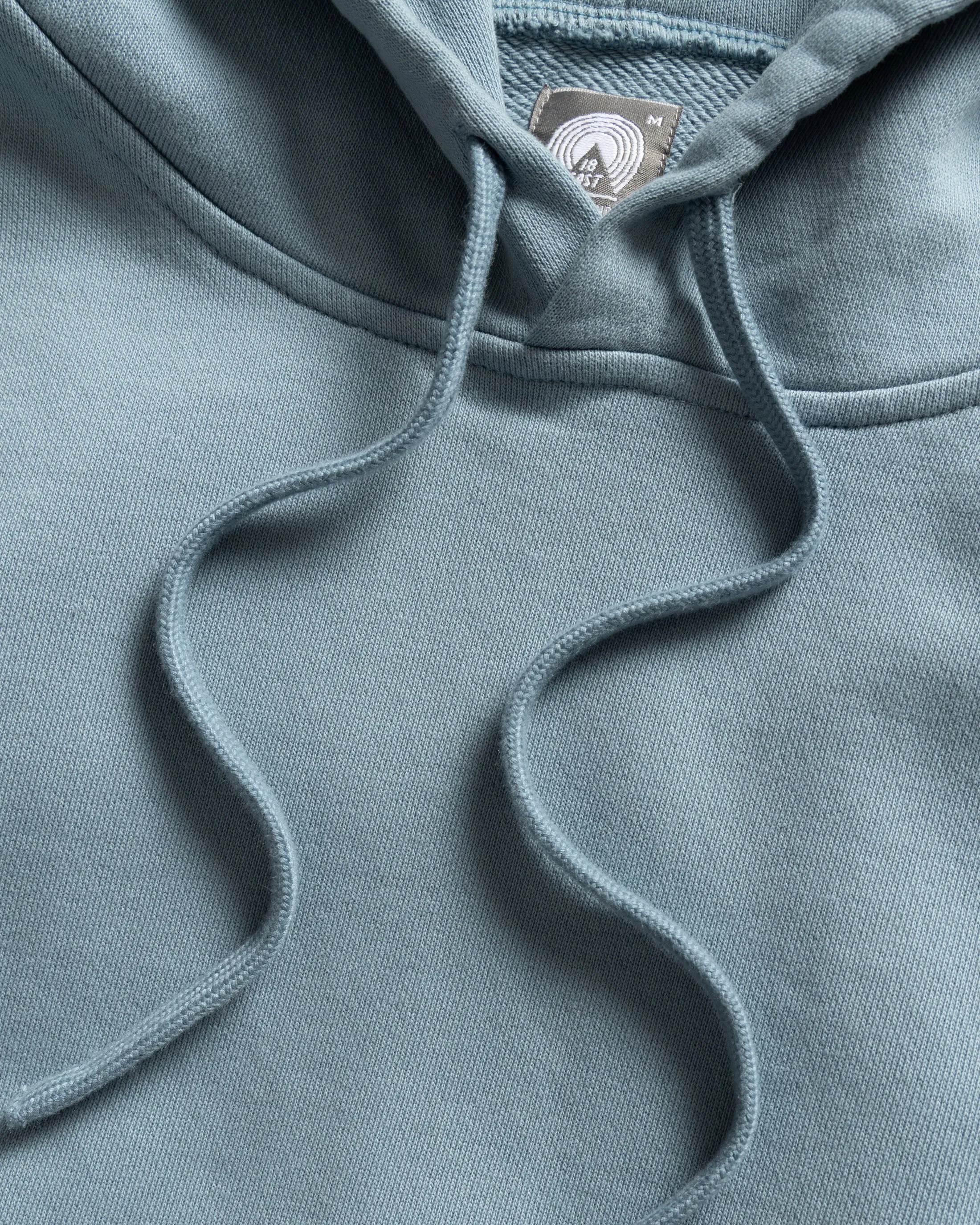 NOVIS HOODED SWEATSHIRT - CITADEL BLUE 19oz. ALL COTTON LOOPBACK TERRY FLEECE sold by 18 East product image thumbnail 2