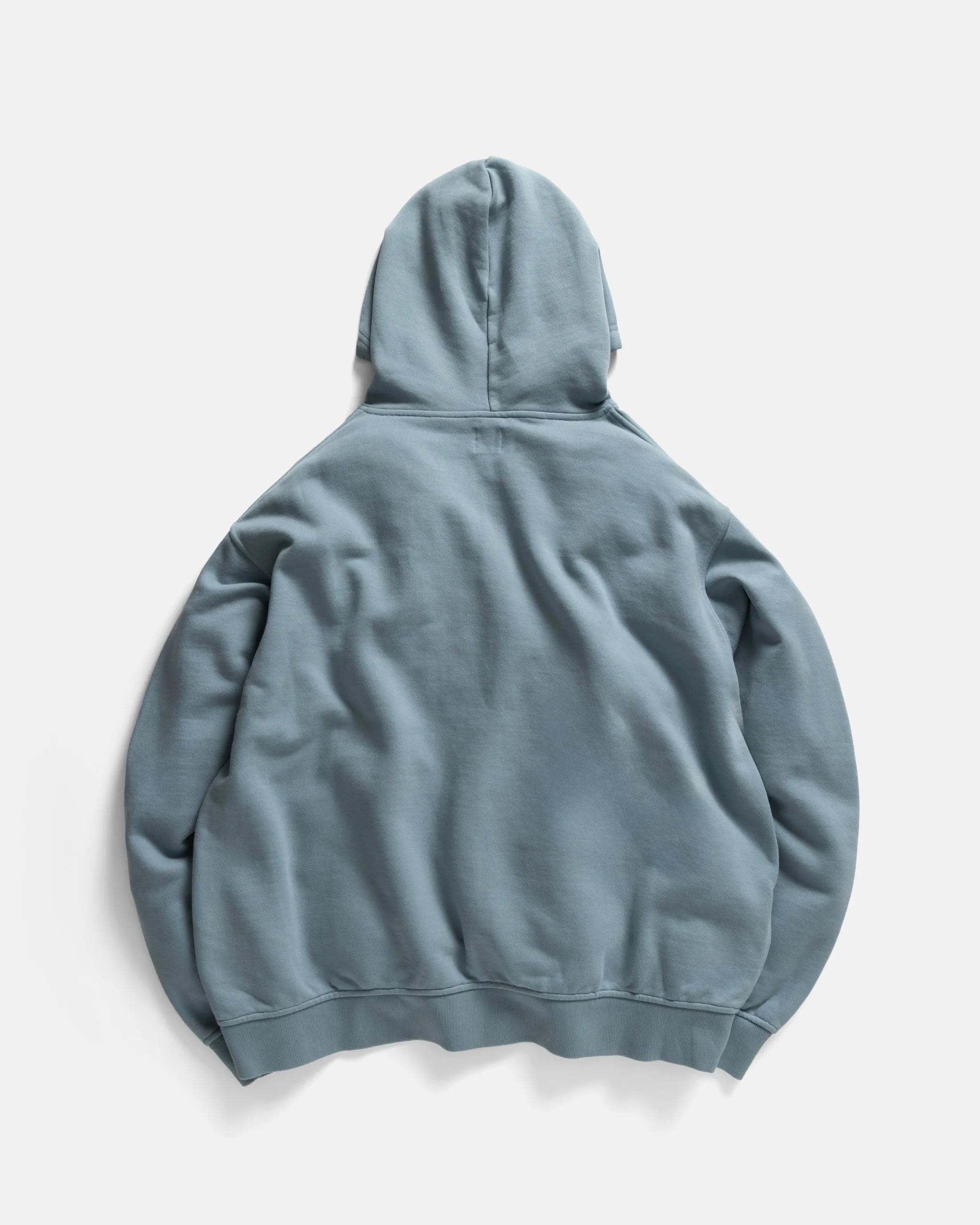 NOVIS HOODED SWEATSHIRT - CITADEL BLUE 19oz. ALL COTTON LOOPBACK TERRY FLEECE sold by 18 East product image thumbnail 5