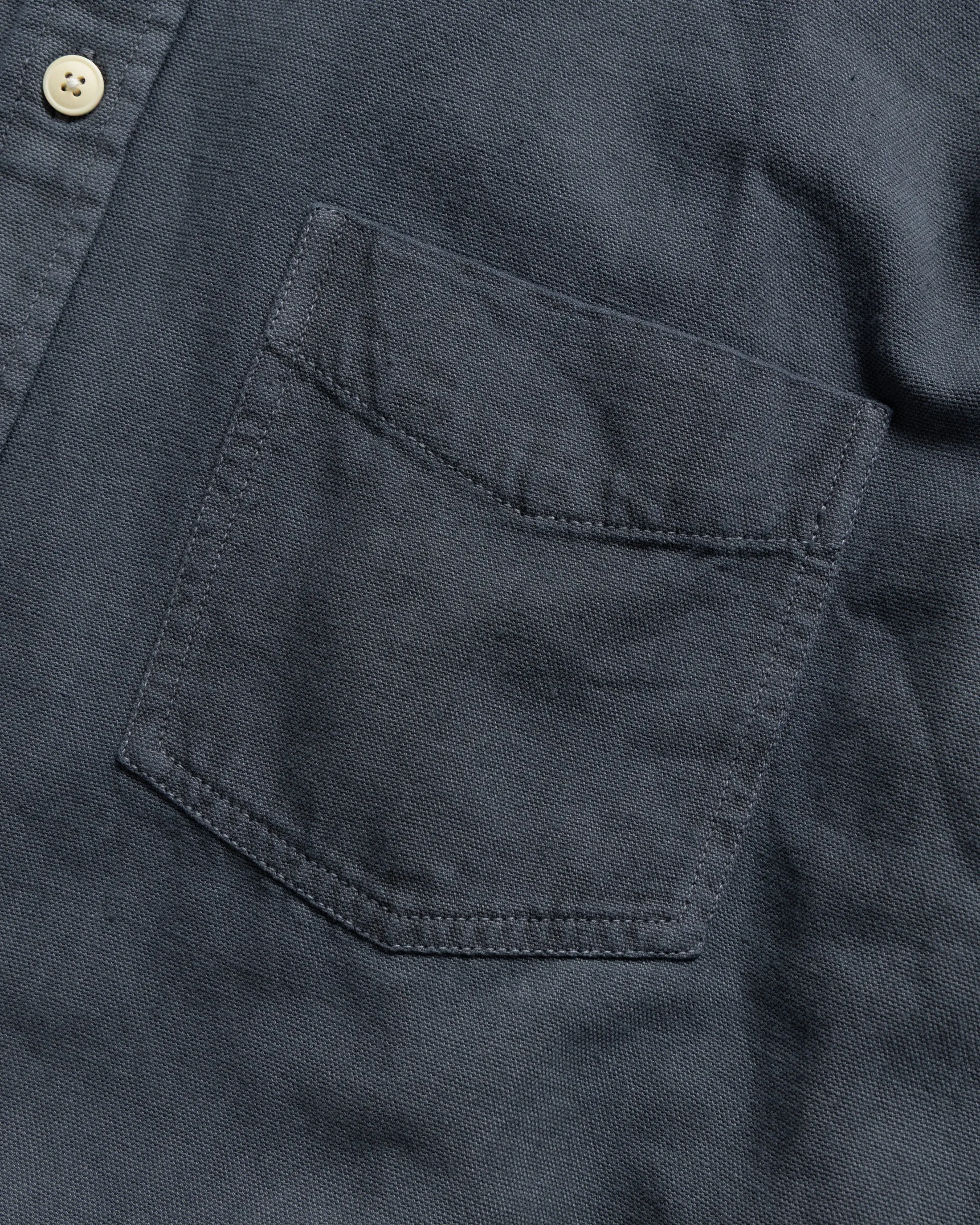JESPER VINTAGE BUTTON DOWN SHIRT - TURBULENCE PIGMENT DYED OXFORD CLOTH sold by 18 East product image thumbnail 5