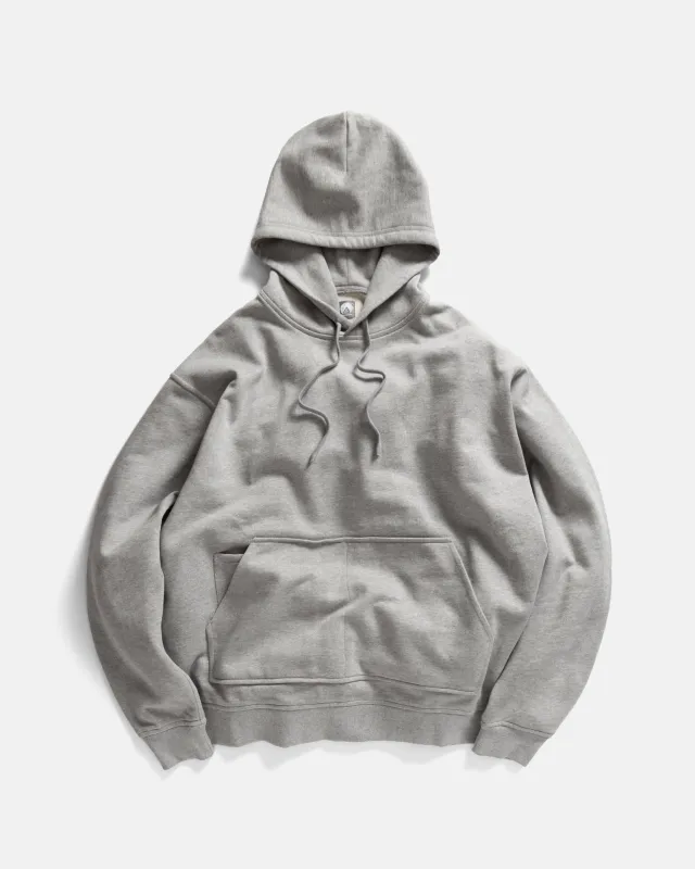 NOVIS HOODED SWEATSHIRT - PRACTICE HEATHER 19oz. ALL COTTON LOOPBACK TERRY FLEECE sold by 18 East