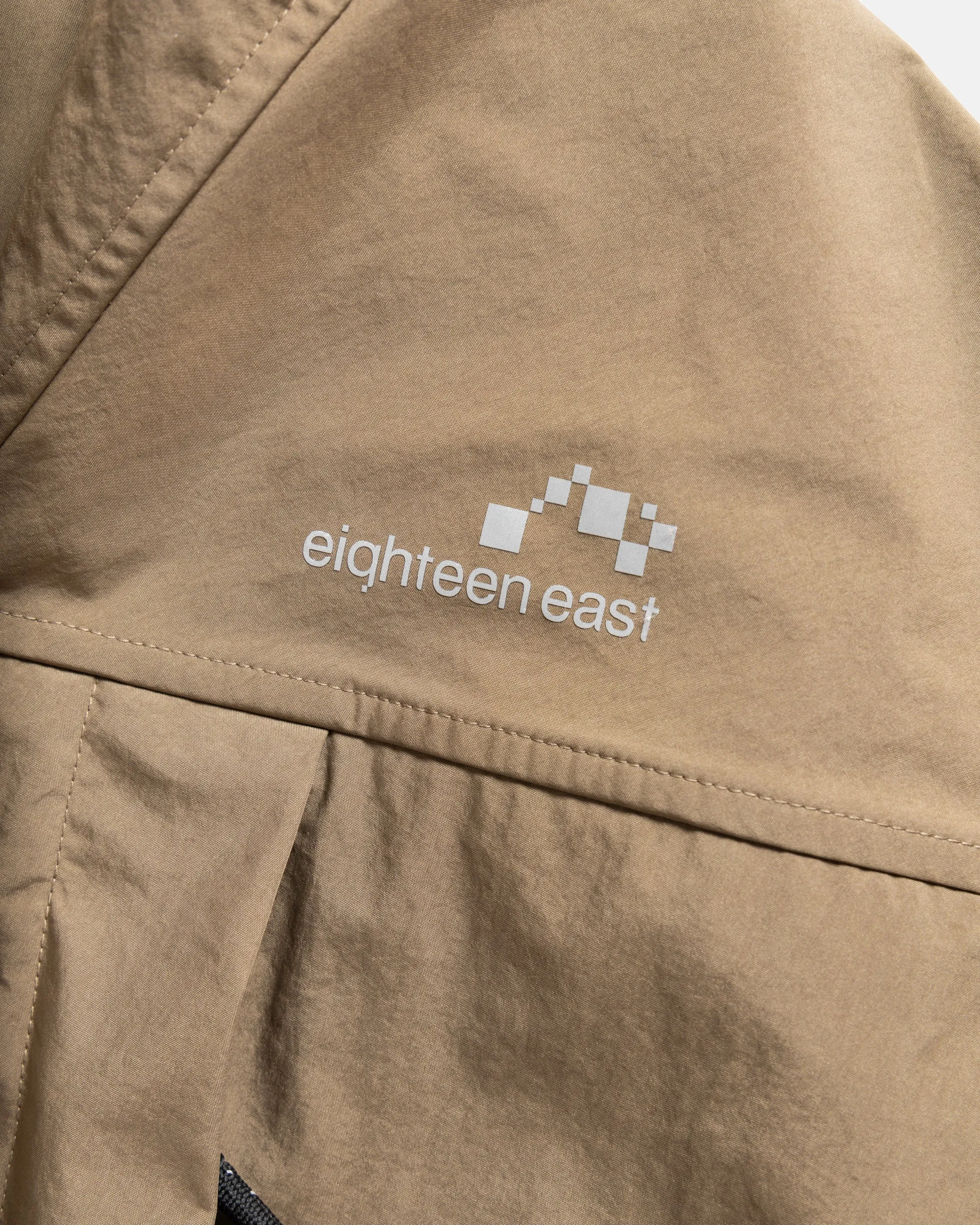 CASCADE OUTDOOR PROTECTION SYSTEM HOODED SHELL - DRIED SOIL WATER-REPELLENT 3L BONDED MEMBRANE sold by 18 East product image thumbnail 2