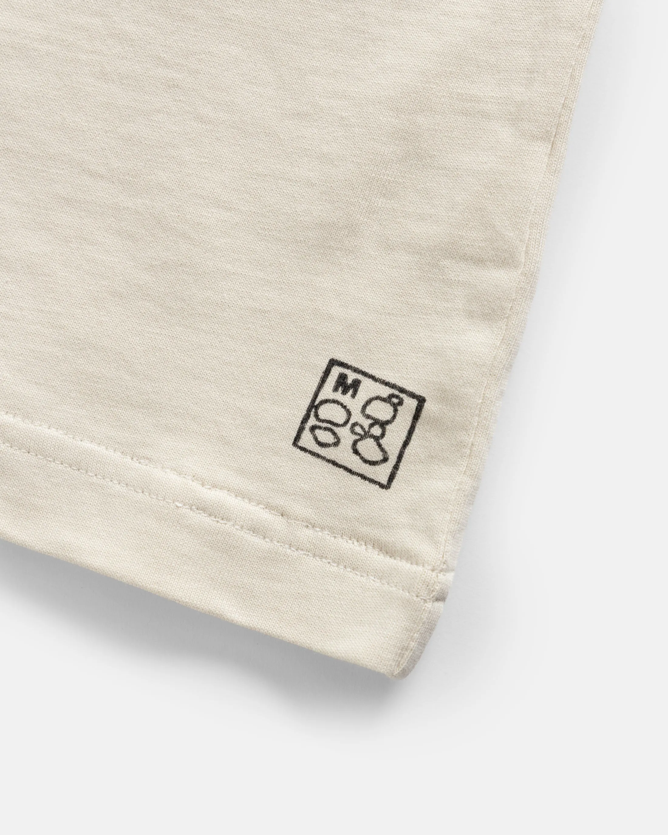IAN VINTAGE POCKET TEE - TRAVERTINE ECRU 7.75 oz. ALL SEASON COTTON JERSEY sold by 18 East product image thumbnail 2
