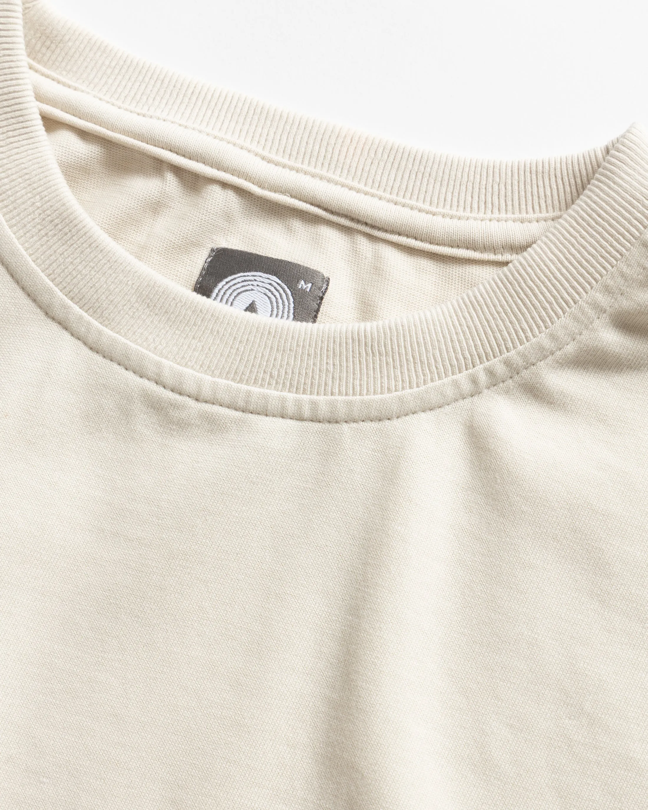 IAN VINTAGE POCKET TEE - TRAVERTINE ECRU 7.75 oz. ALL SEASON COTTON JERSEY sold by 18 East product image thumbnail 4