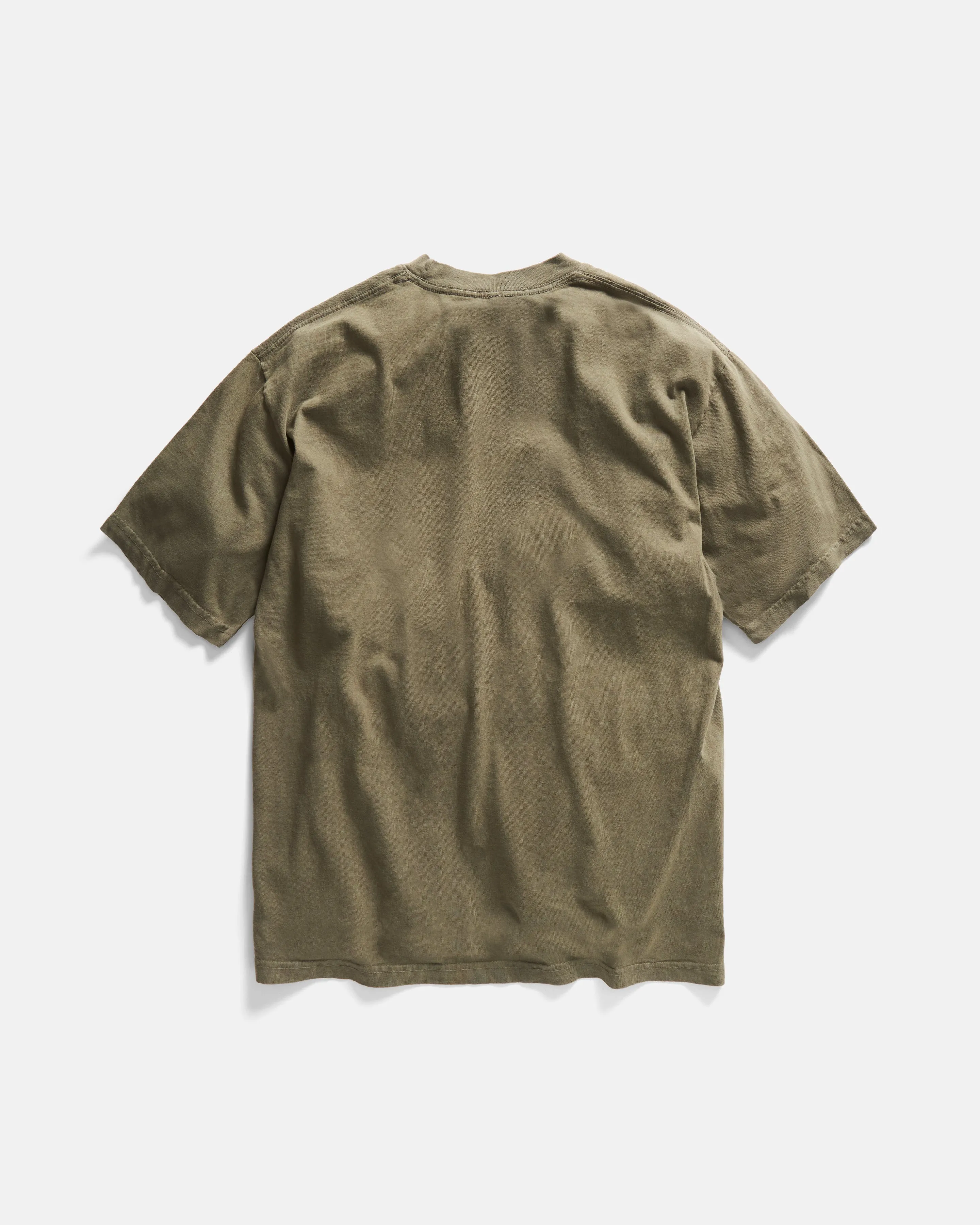ARCHITECTS S/S TEE - O.D. GREEN / DEEP PETROL 6.5 oz. AMERICAN COTTON JERSEY sold by 18 East product image thumbnail 2