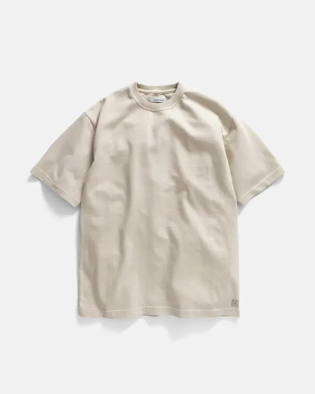 MOORE HEAVYWEIGHT TEE - SALT 12.25 oz. COTTON JERSEY sold by 18 East