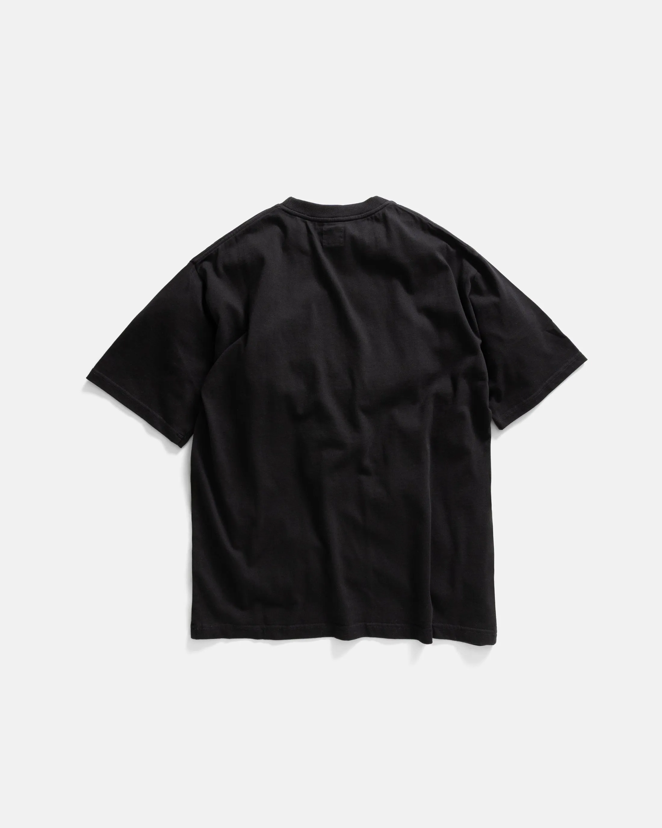 HIBISCUS EMBROIDERED ALY TEE - BLACK 7.75 oz. ALL SEASON COTTON JERSEY sold by 18 East product image thumbnail 3