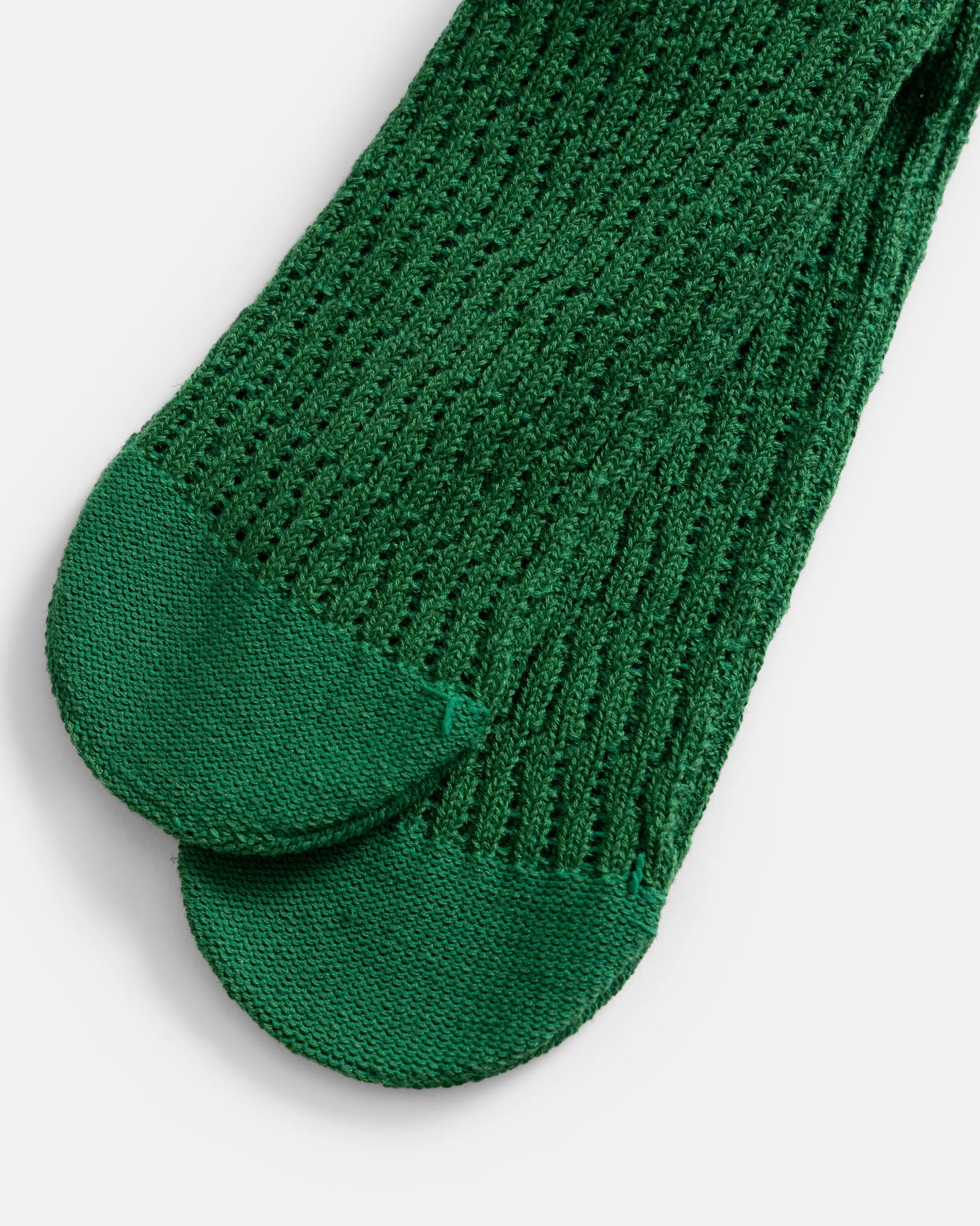ROTOTO FOLK CROCHET SOCKS - GREEN sold by 18 East product image thumbnail 3