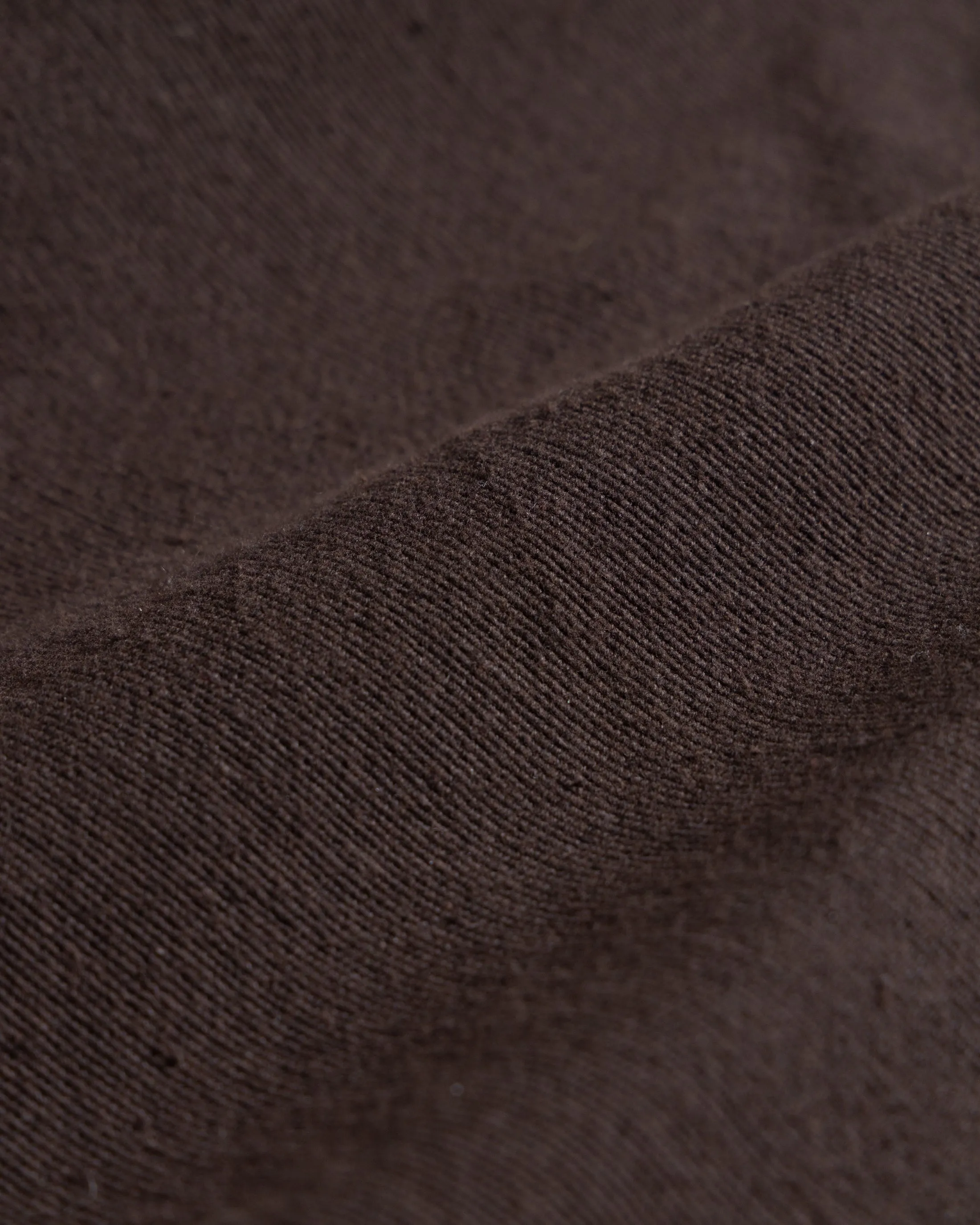 KELL PLEATED BIG PANT - CHOCOLATE TORTE HANDSPUN COTTON CANVAS sold by 18 East product image thumbnail 4