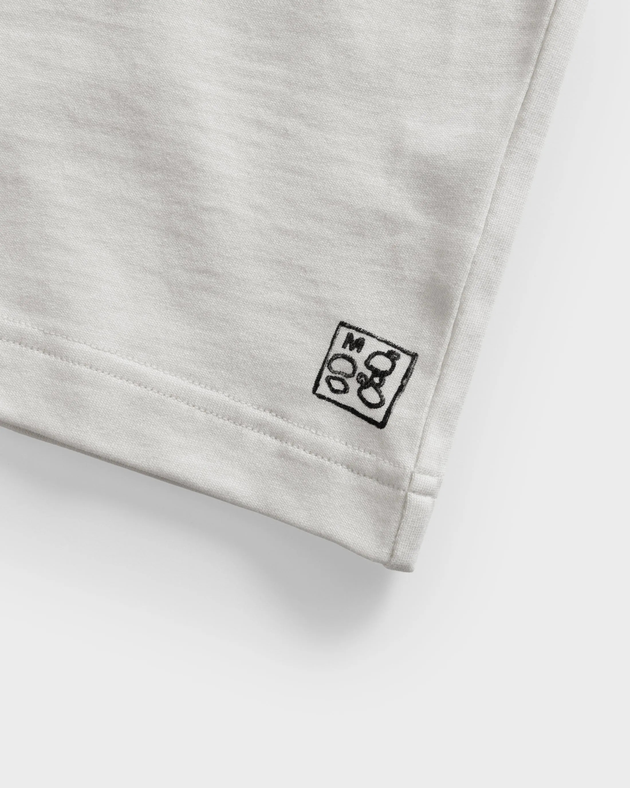LINOCUT ALY TEE - WHITE 7.75 oz. ALL SEASON COTTON JERSEY sold by 18 East product image thumbnail 4
