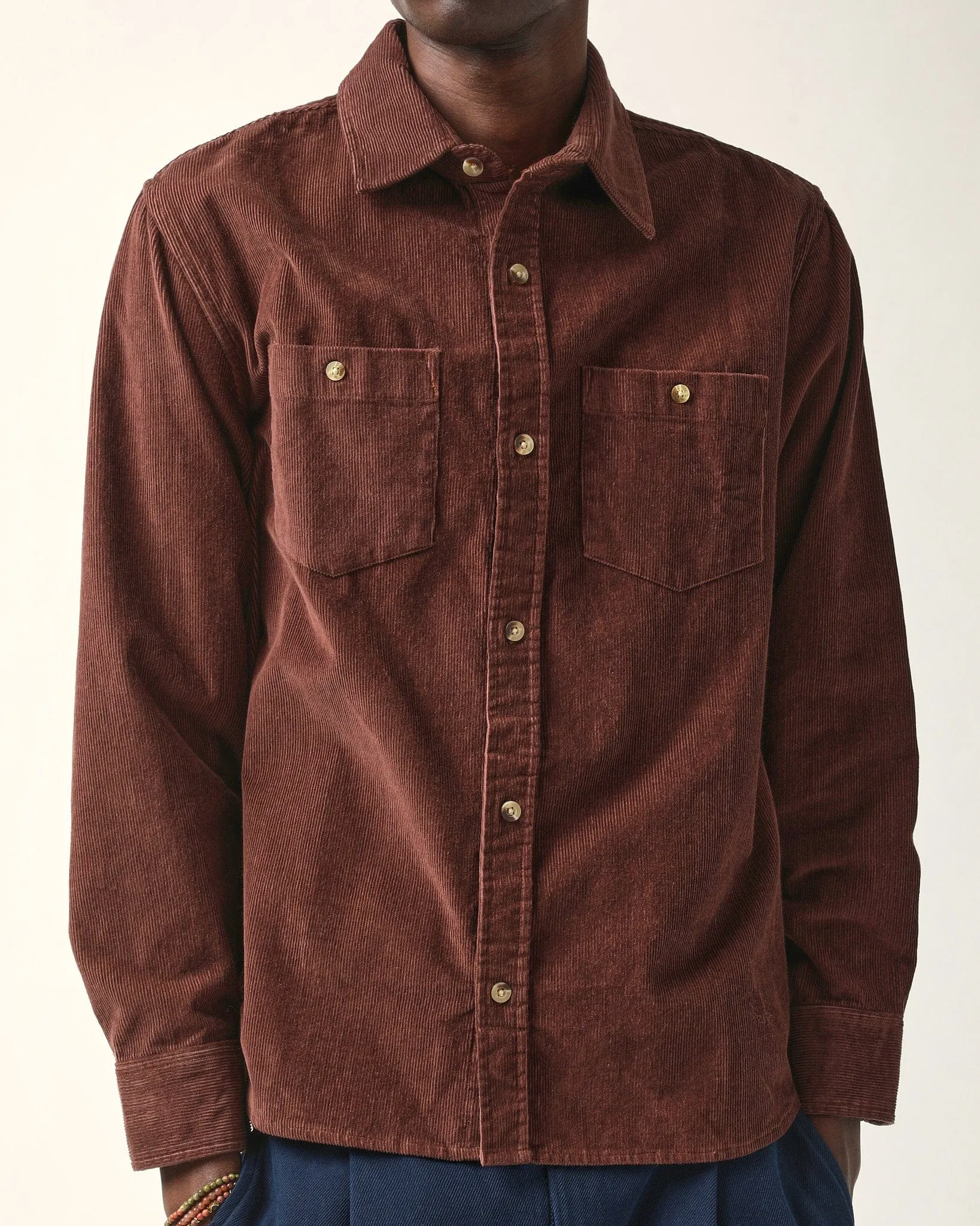 Corduroy LS - Brown sold by Corridor product image thumbnail 3