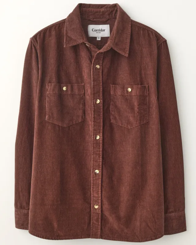 Corduroy LS - Brown sold by Corridor