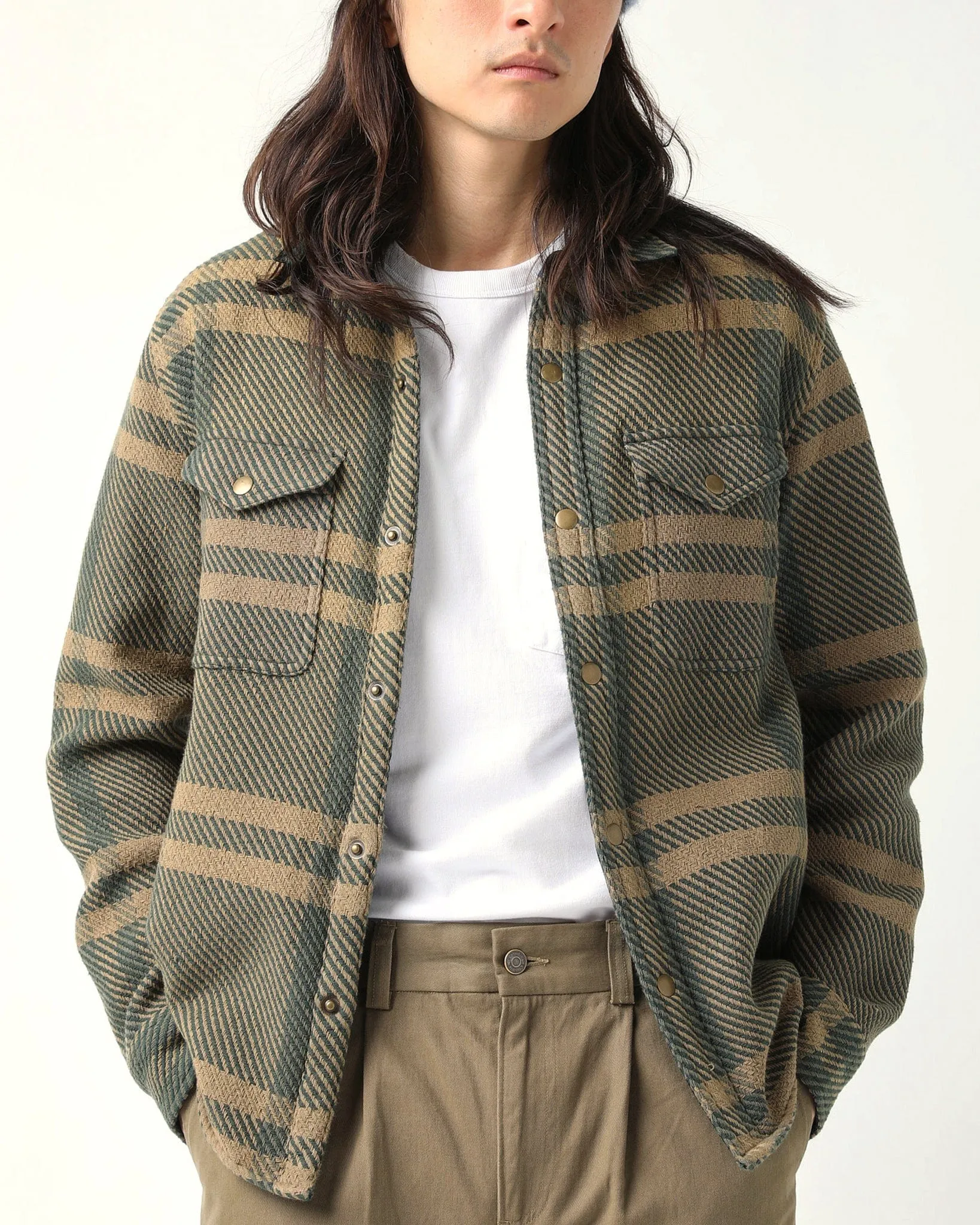 Green Mountain Snap Jacket sold by Corridor product image thumbnail 3