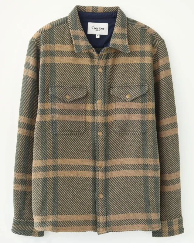 Green Mountain Snap Jacket sold by Corridor