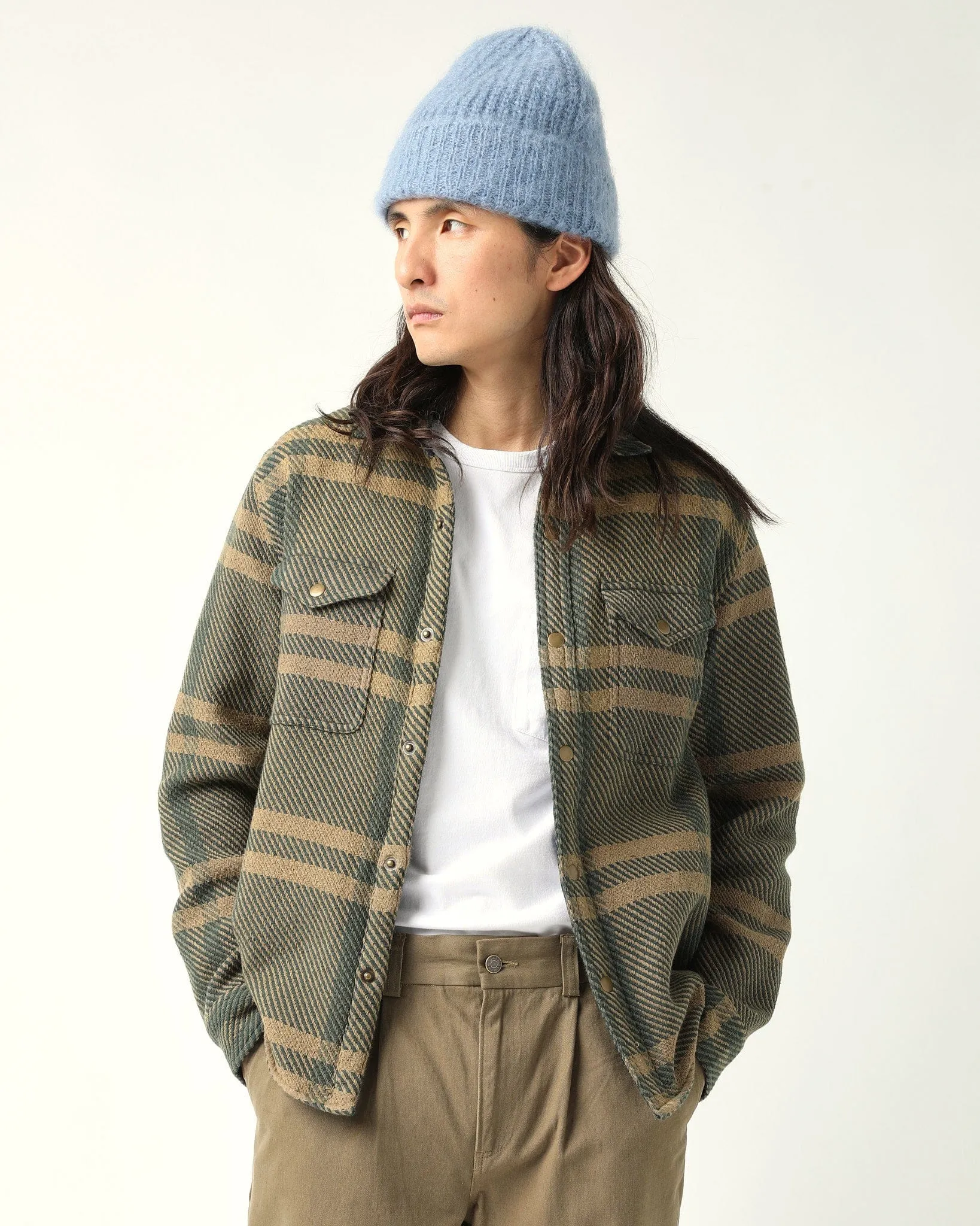 Green Mountain Snap Jacket sold by Corridor product image thumbnail 4