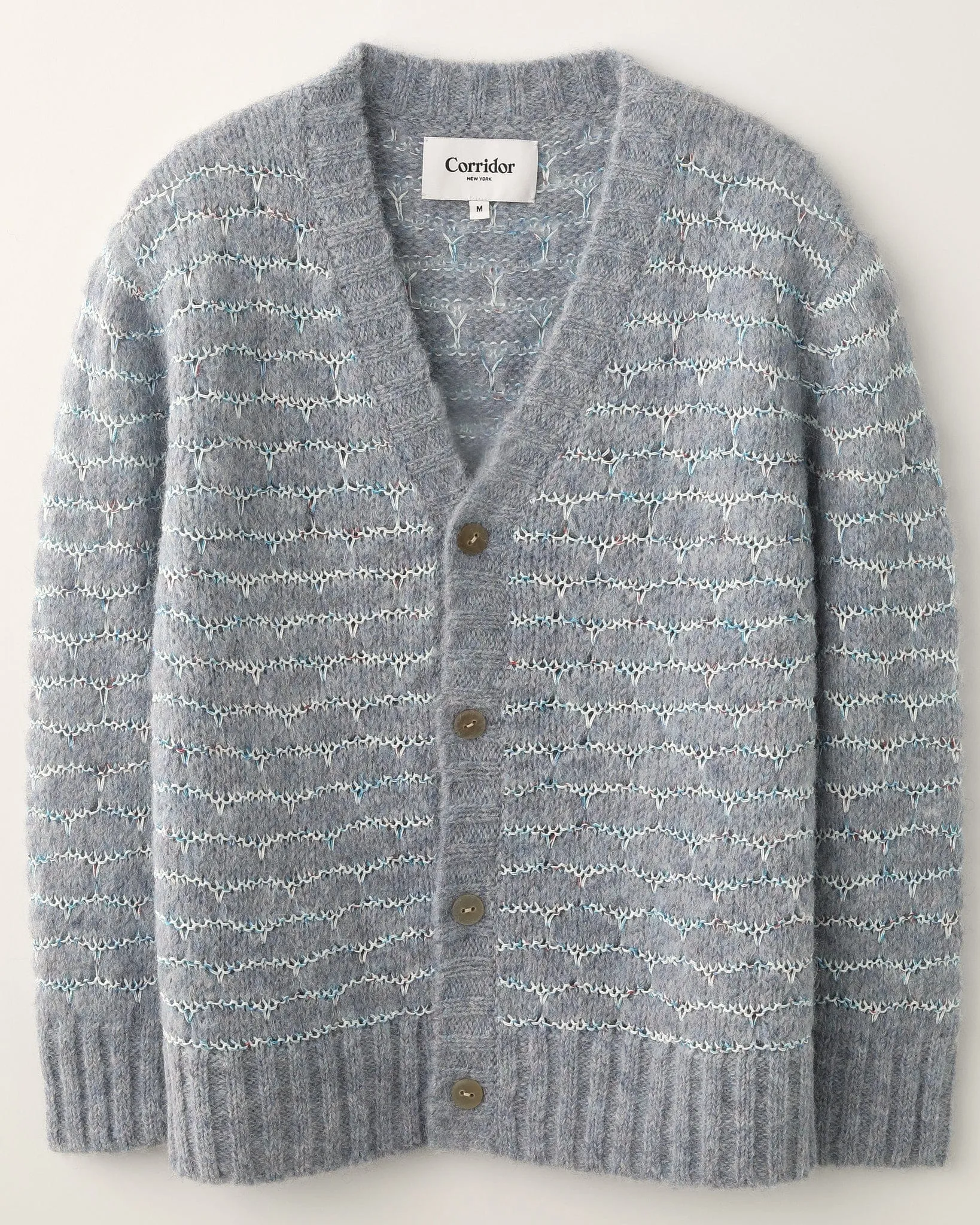 Raga Cardigan - Blue sold by Corridor