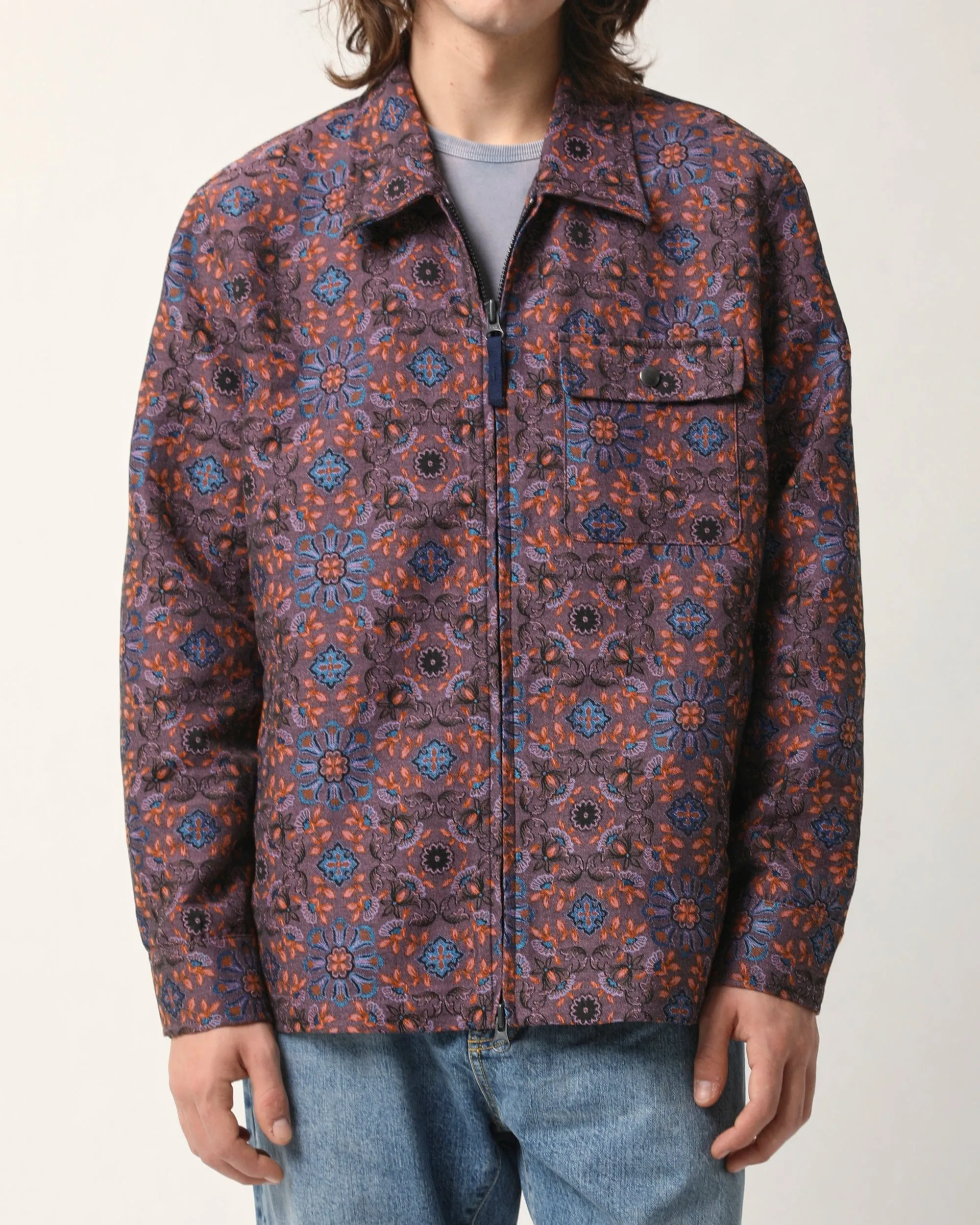Qasim Zip Jacket sold by Corridor product image thumbnail 3