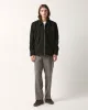 Suede Zip Jacket - Black sold by Corridor
