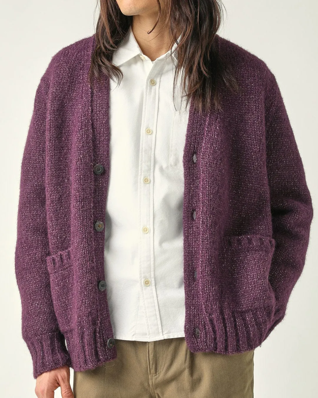 Alpaca Lurex Cardigan sold by Corridor product image thumbnail 3